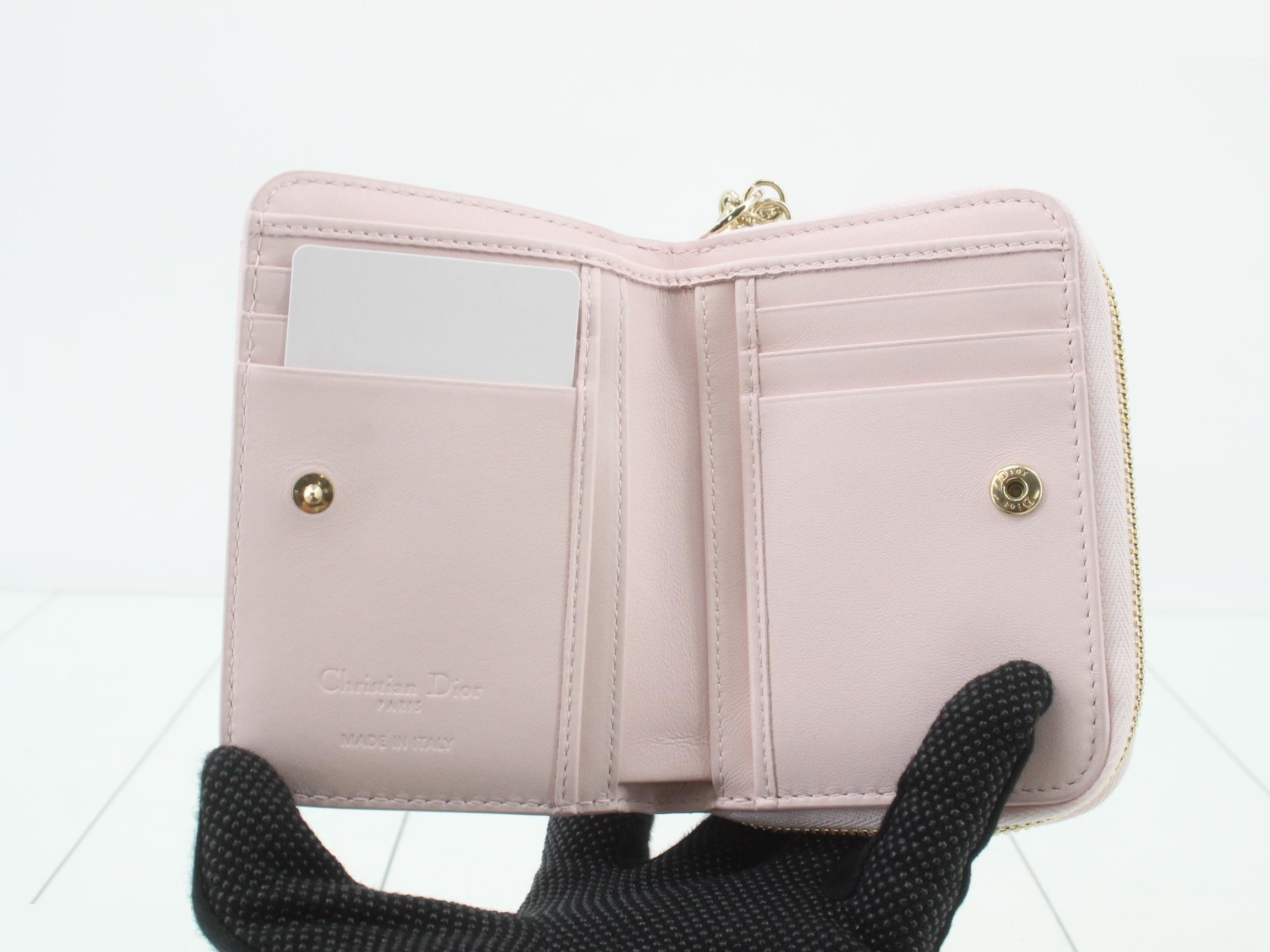 Lady Dior Lotus Wallet — view 4