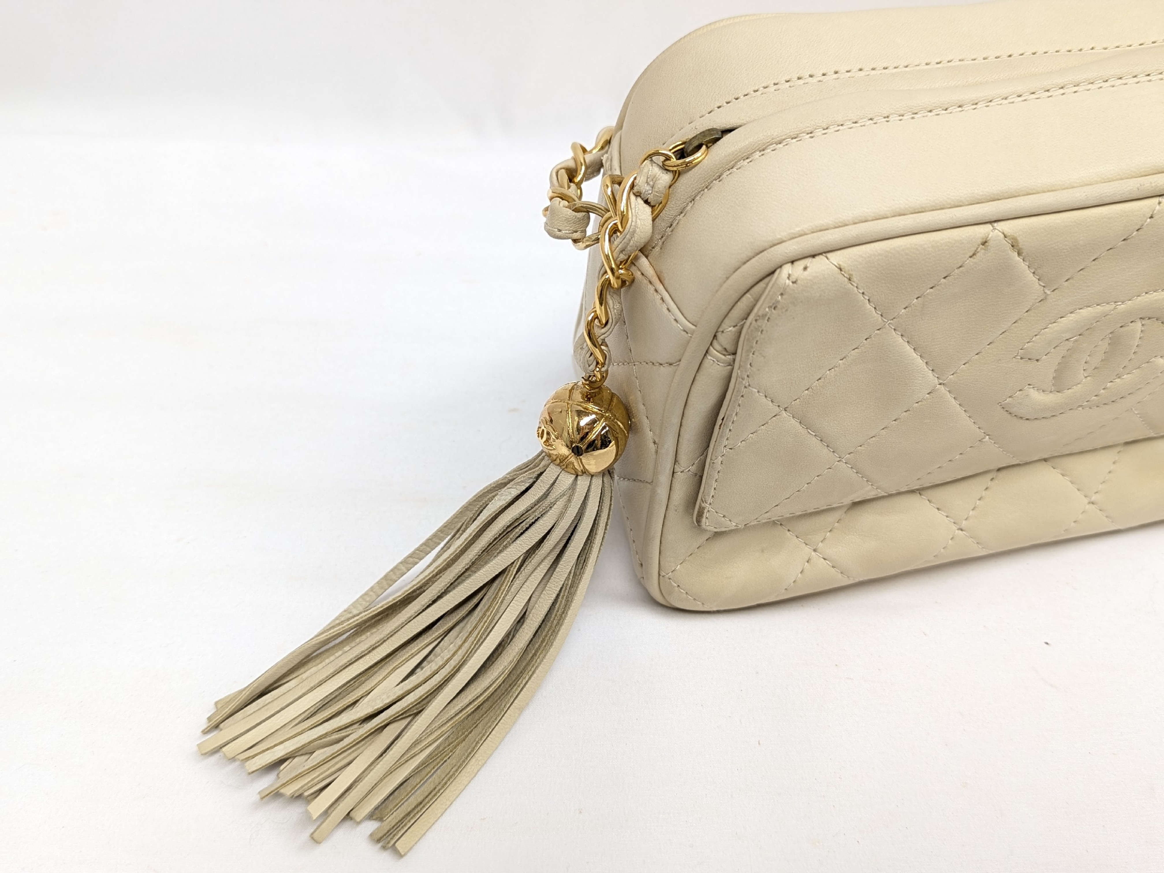 Lambskin Fringe Chain Shoulder Bag (Series 3) — view 9