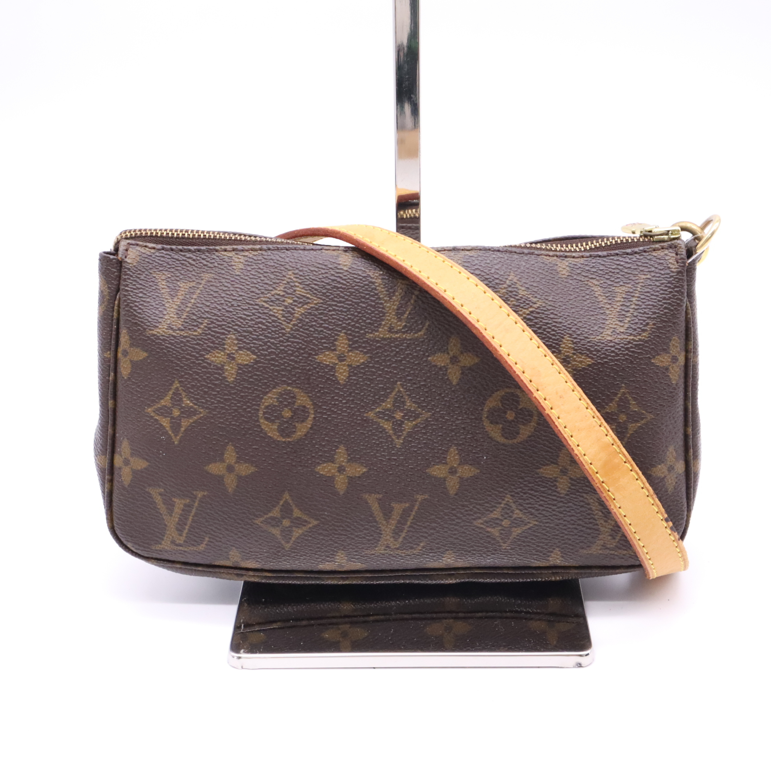 M51980 Monogram Pochette Accessoires with Strap Pouch