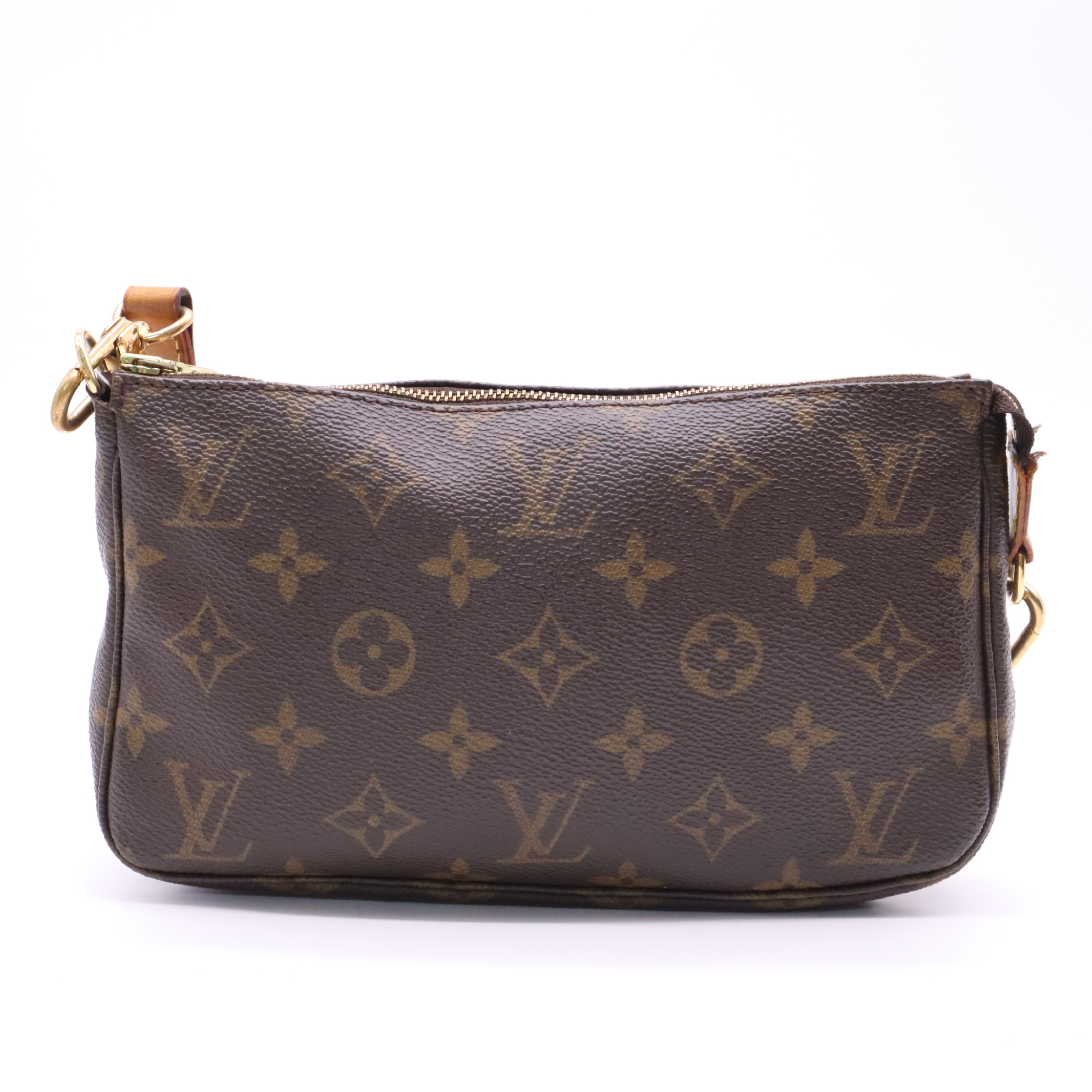 M51980 Monogram Pochette Accessoires with Strap Pouch — view 2