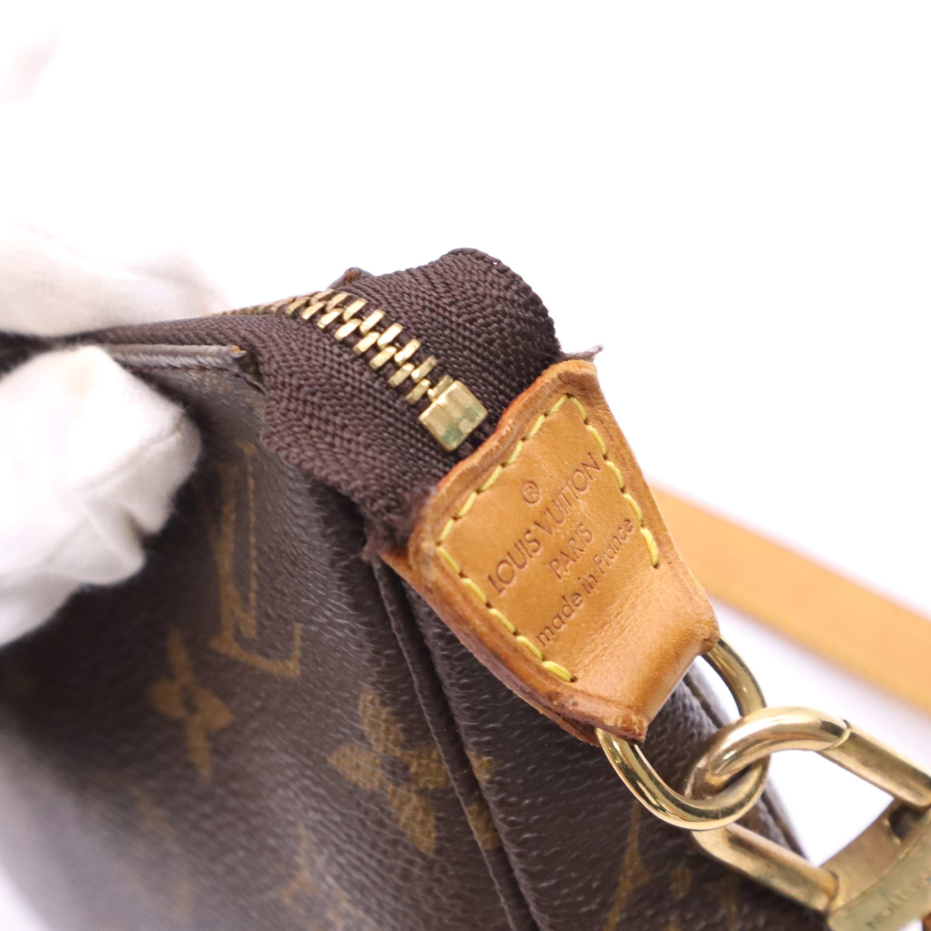 M51980 Monogram Pochette Accessoires with Strap Pouch — view 8