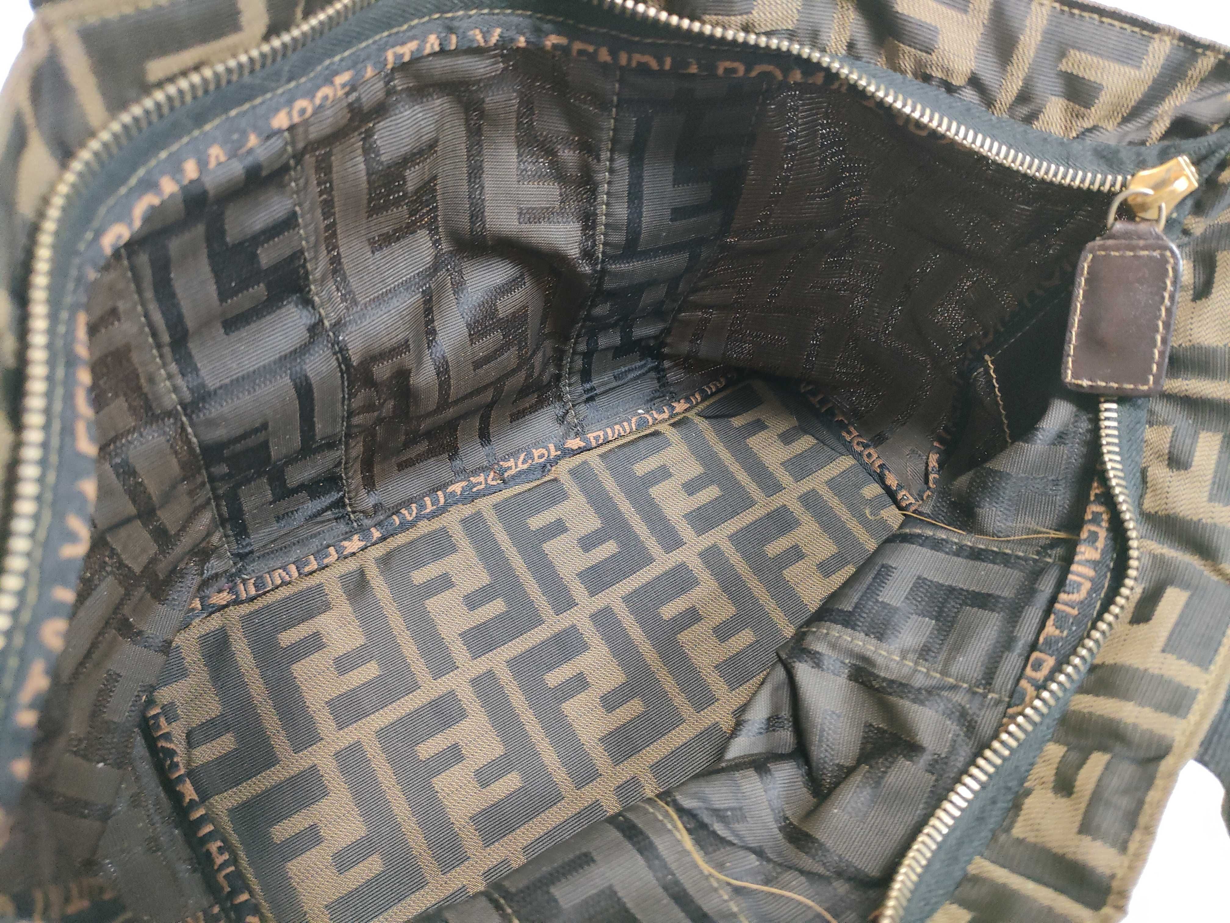 Zucca pattern Fendi handbag — view 11