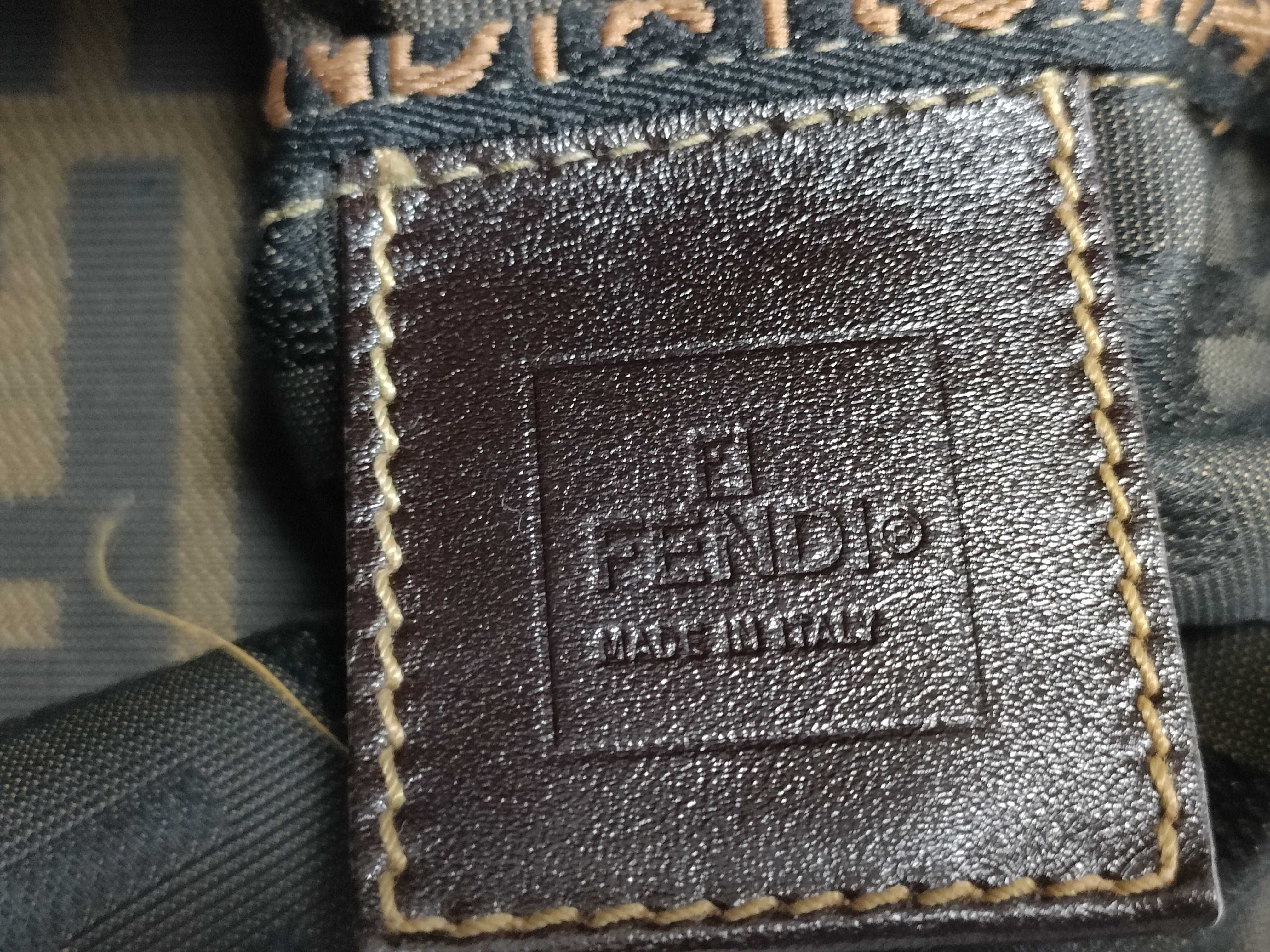 Zucca pattern Fendi handbag — view 12