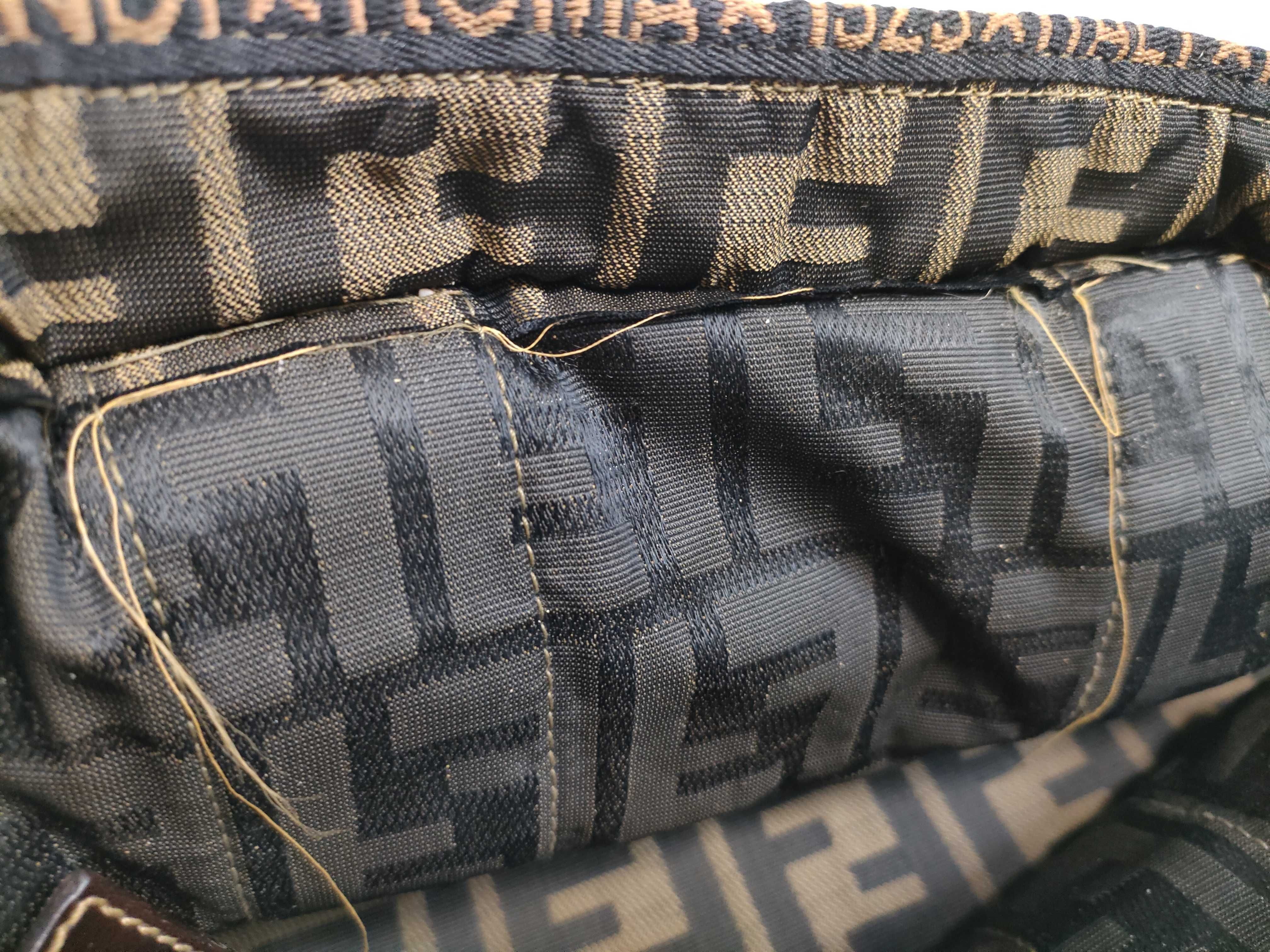 Zucca pattern Fendi handbag — view 13
