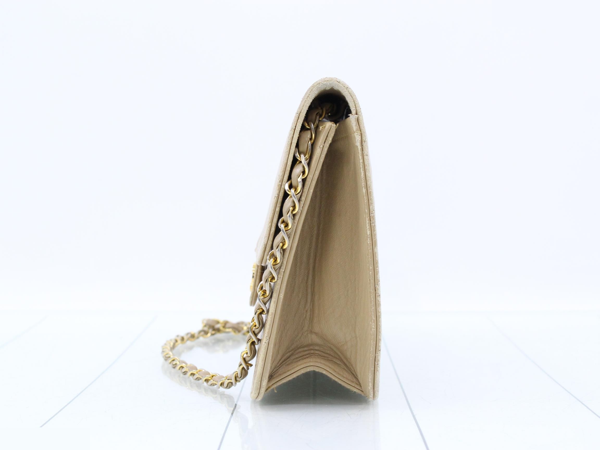 Coco Mark Matelassé Chain Shoulder Bag — view 3
