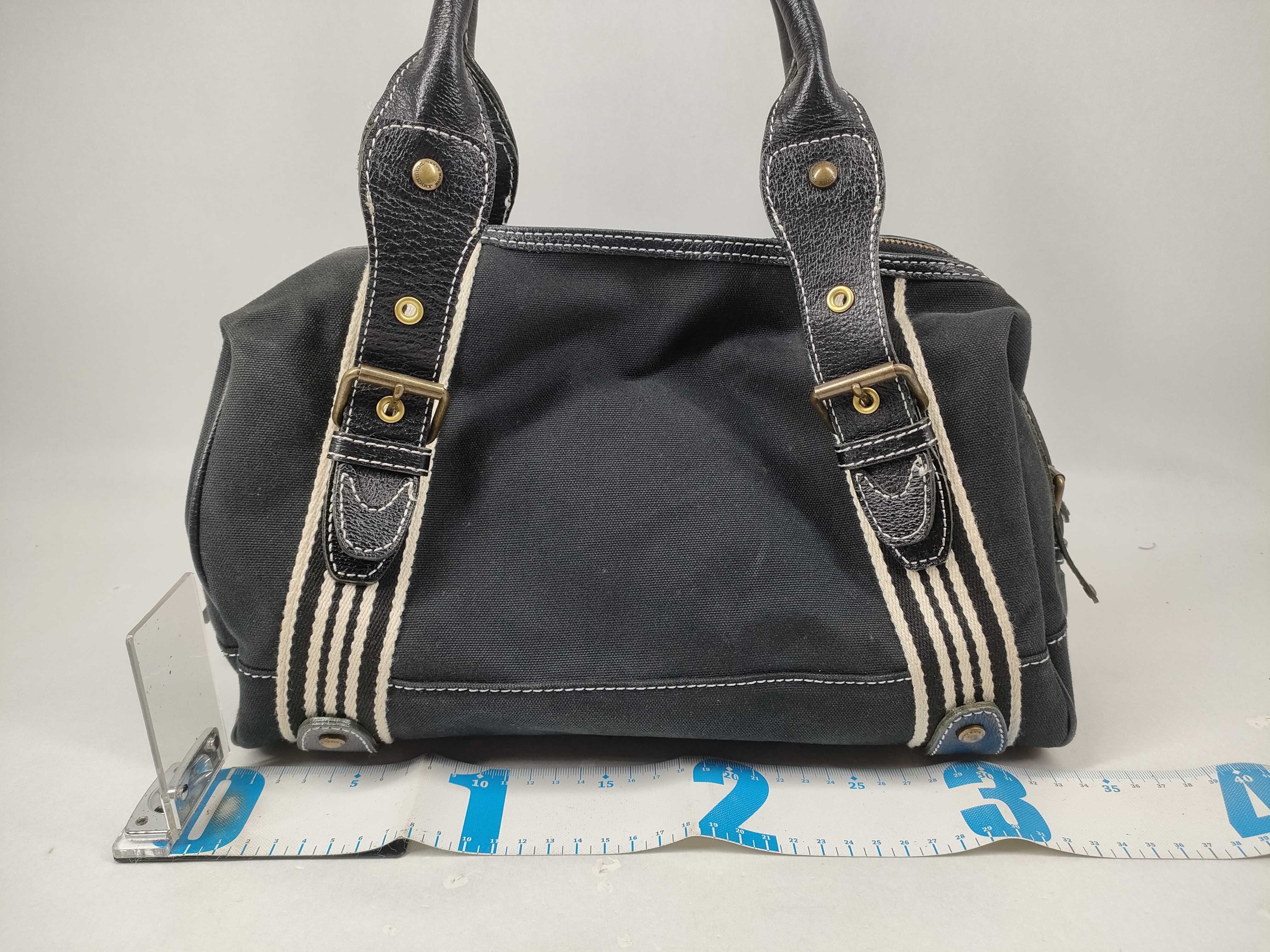 Blue Label Canvas Mini Boston Bag — view 2