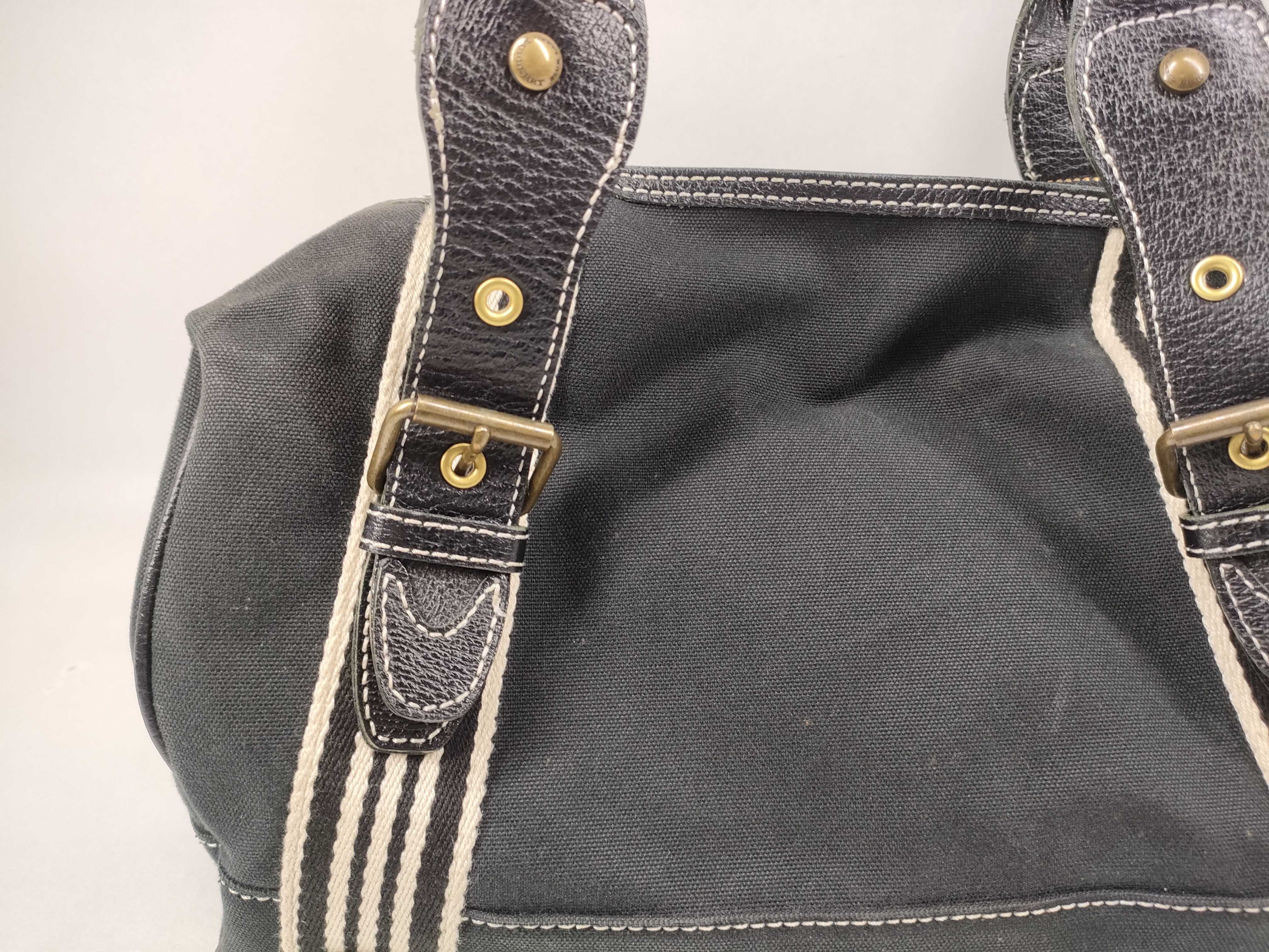 Blue Label Canvas Mini Boston Bag — view 3