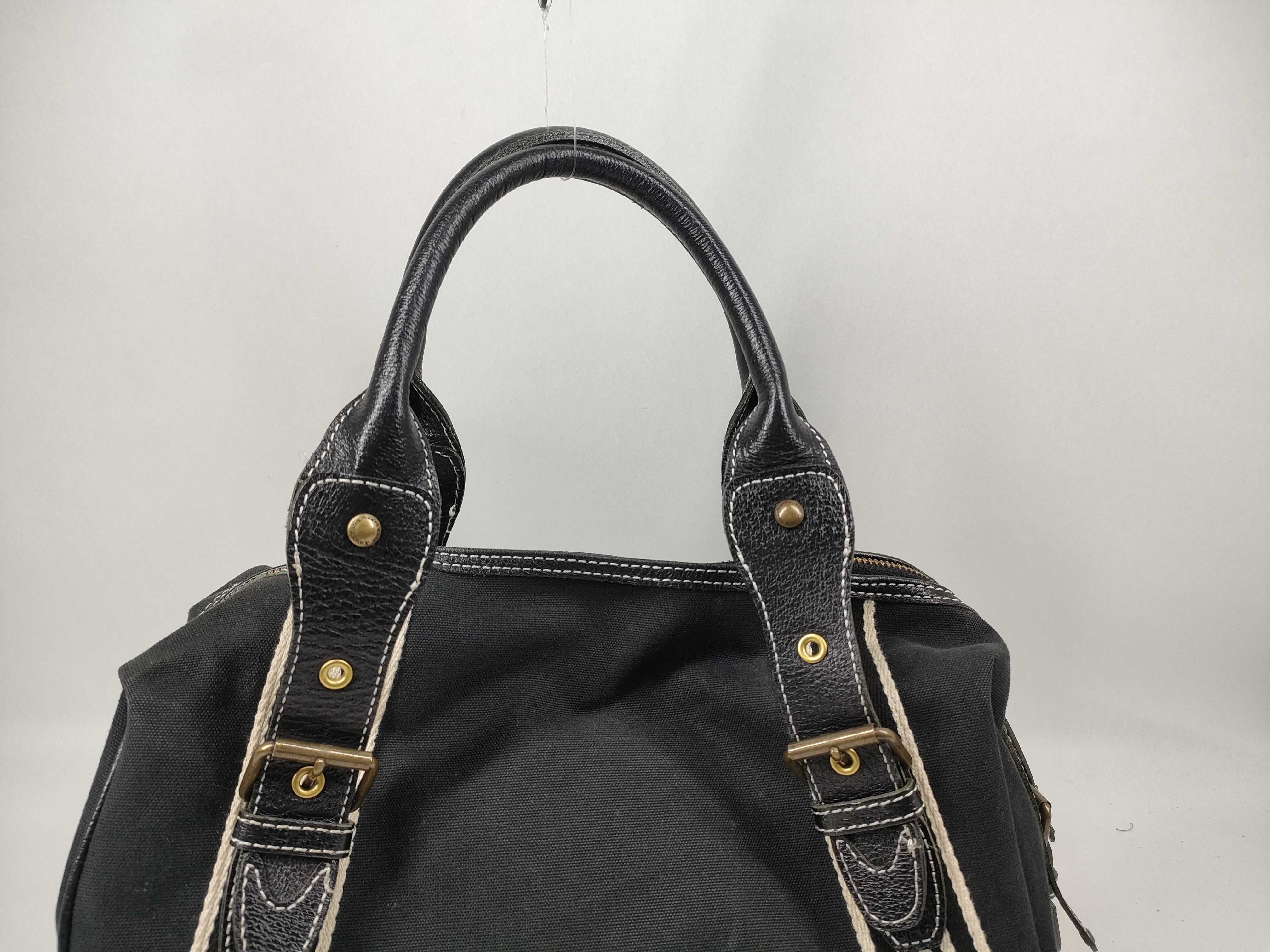 Blue Label Canvas Mini Boston Bag — view 4