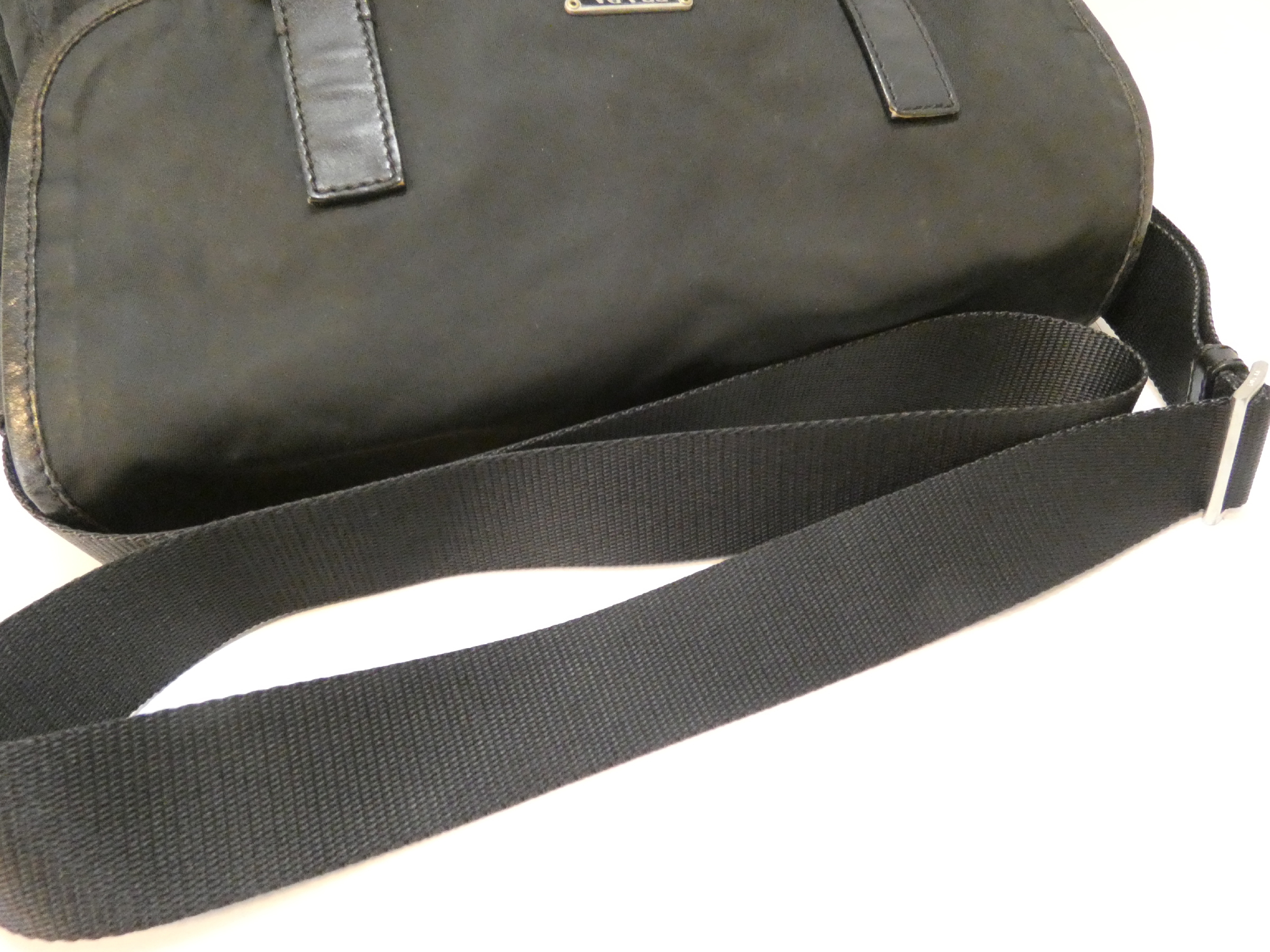 Belt Nylon Black Shoulder Bag — view 4