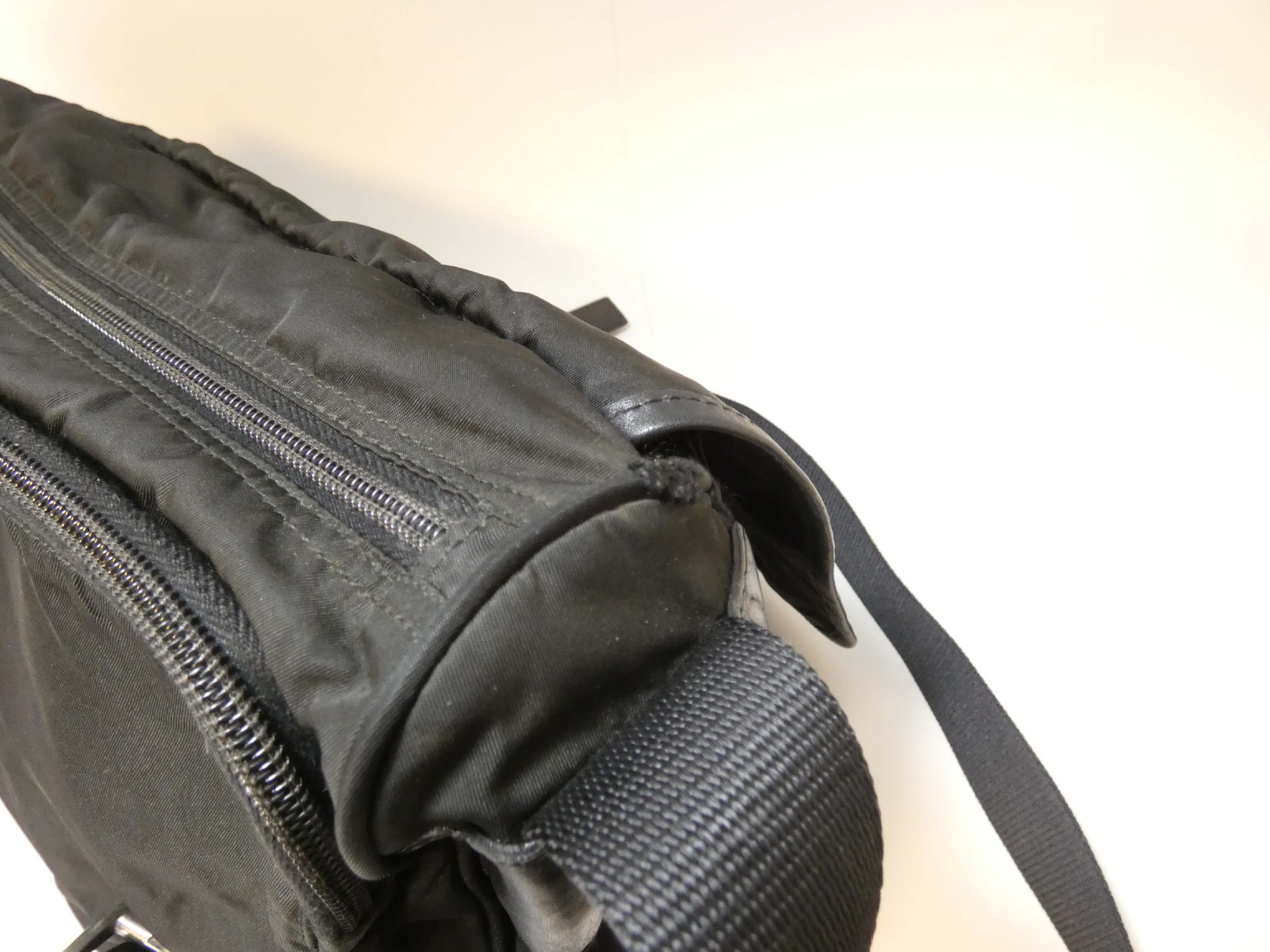 Belt Nylon Black Shoulder Bag — view 8