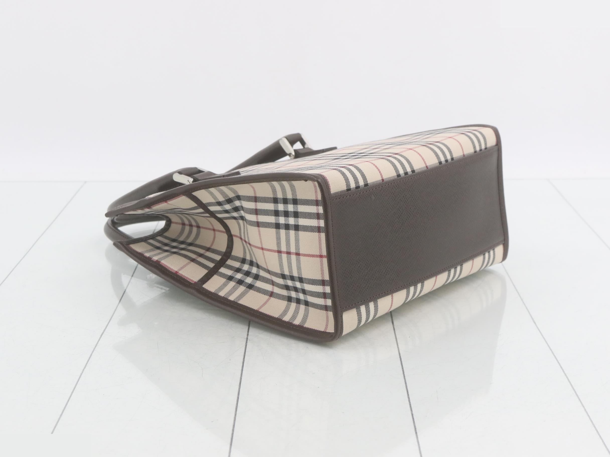 Nova Check Handbag — view 5