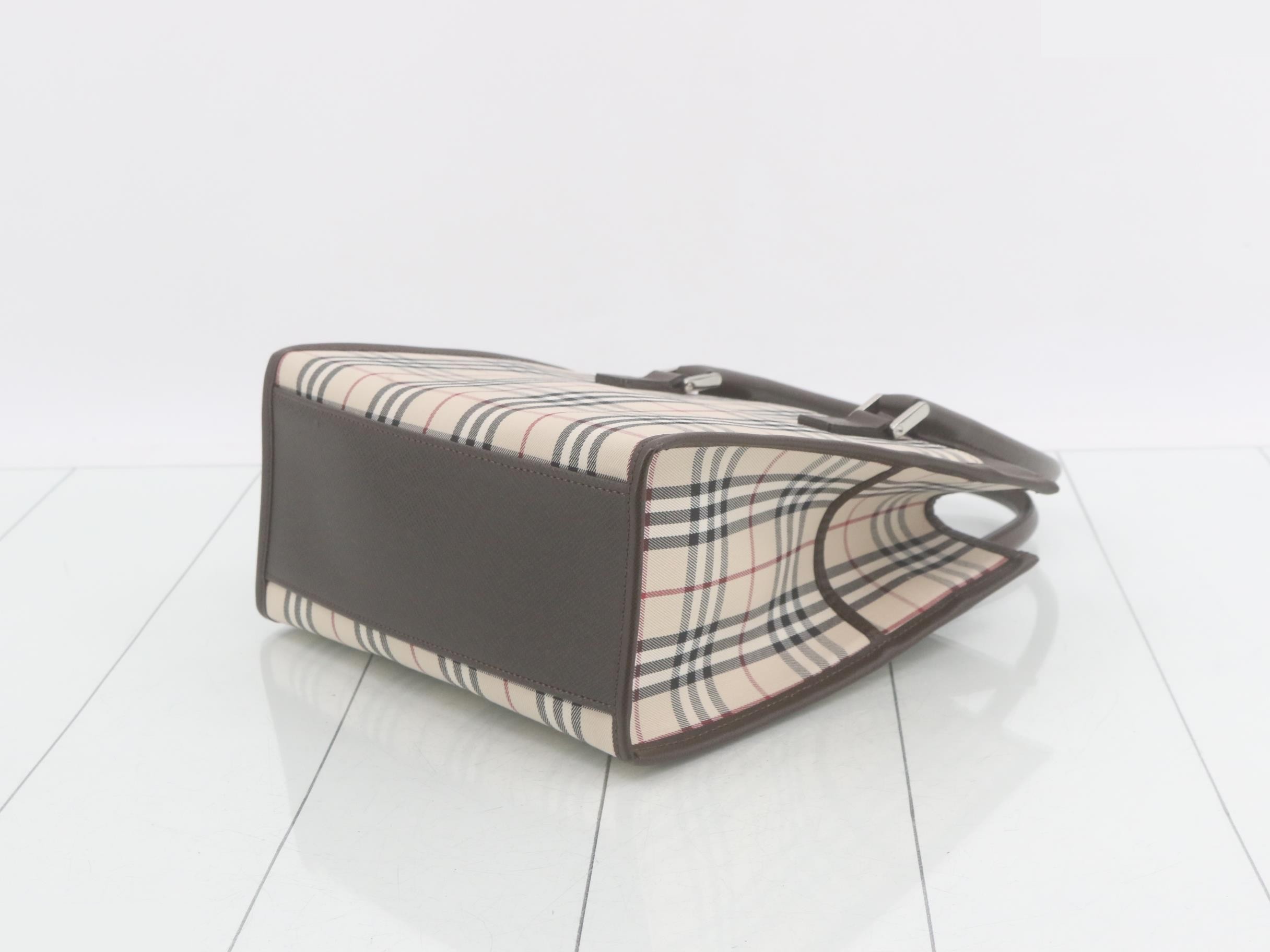 Nova Check Handbag — view 6