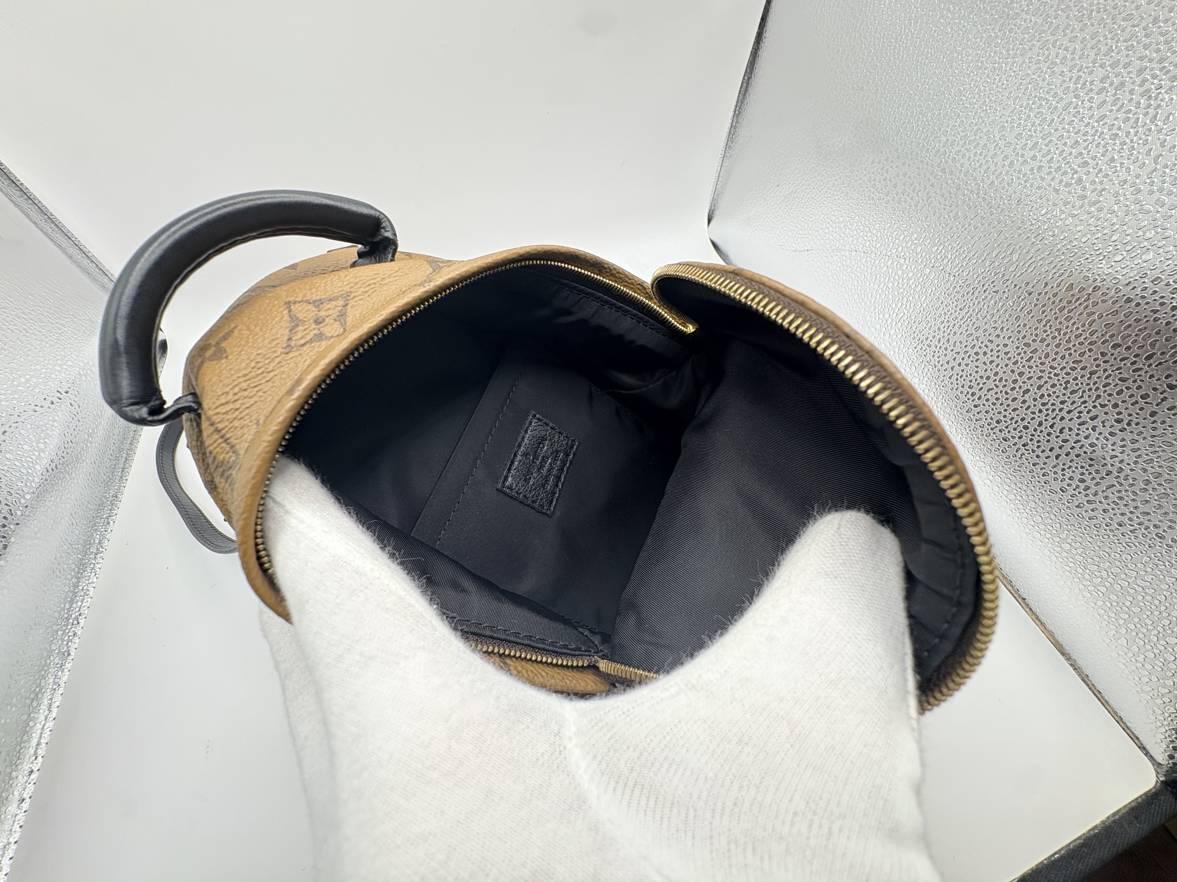 Monogram Reverse Palm Springs Backpack MINI M44872 Rucksack — view 10