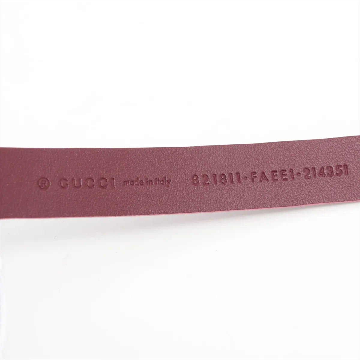 Animal Charm PVC x Leather Thread 821811 GG Emblem Panda — view 3