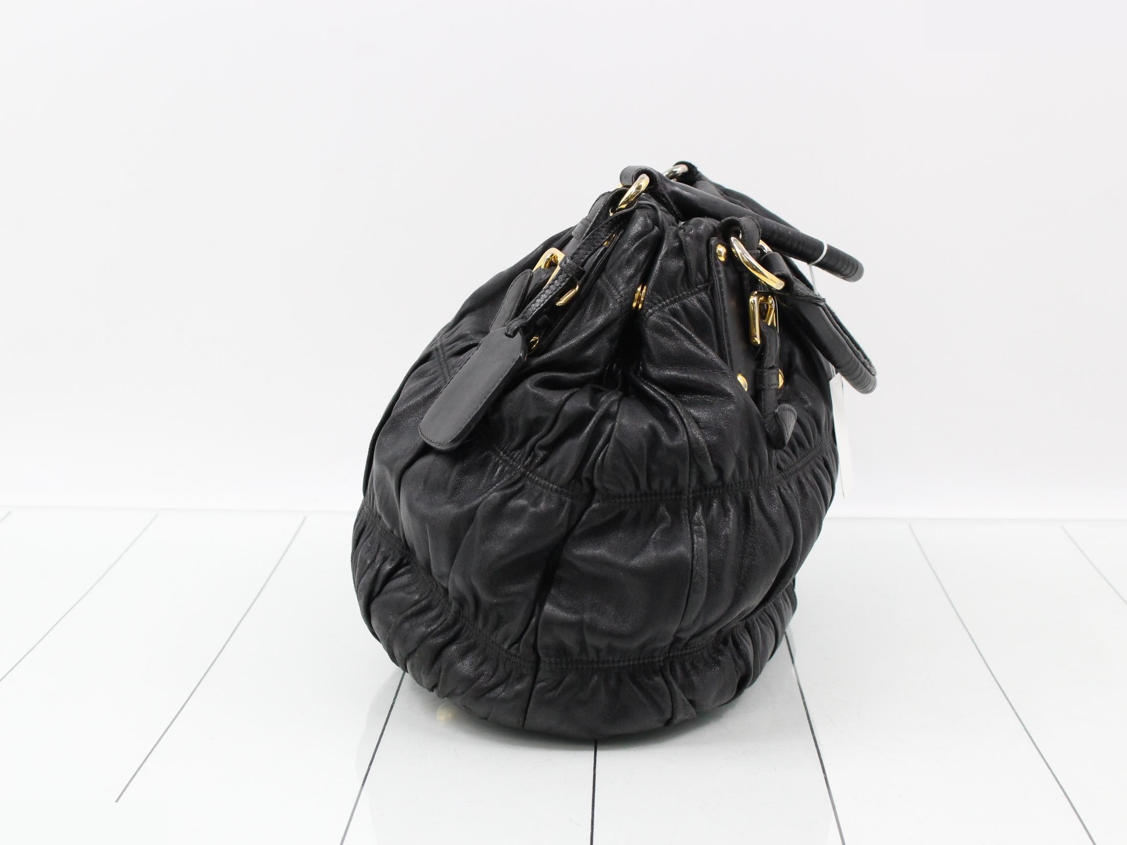 Nappa Gaufre Handbag — view 3