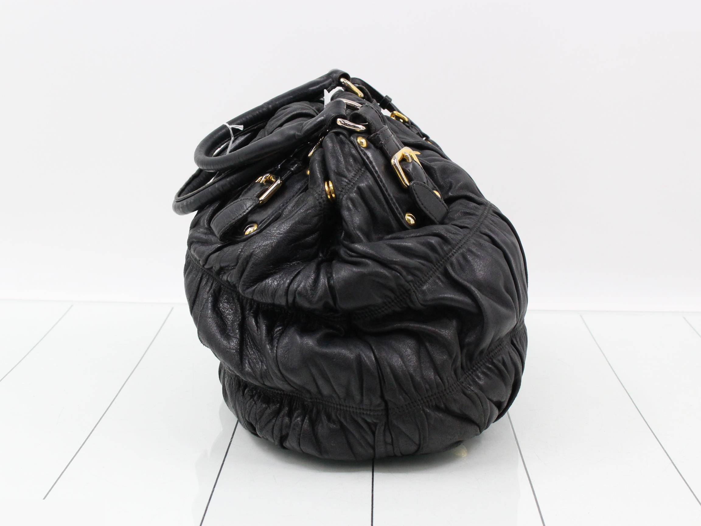 Nappa Gaufre Handbag — view 4
