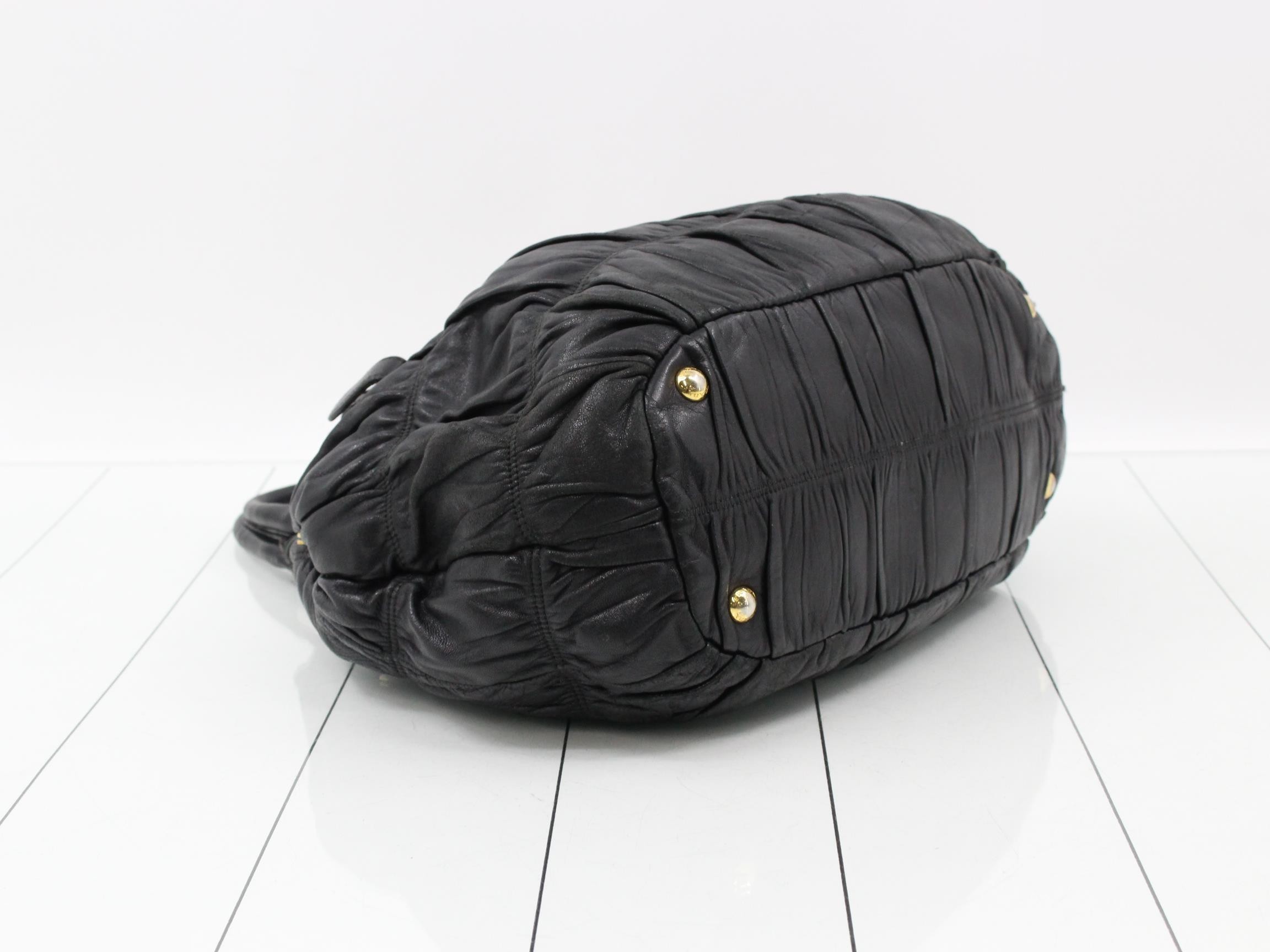 Nappa Gaufre Handbag — view 5