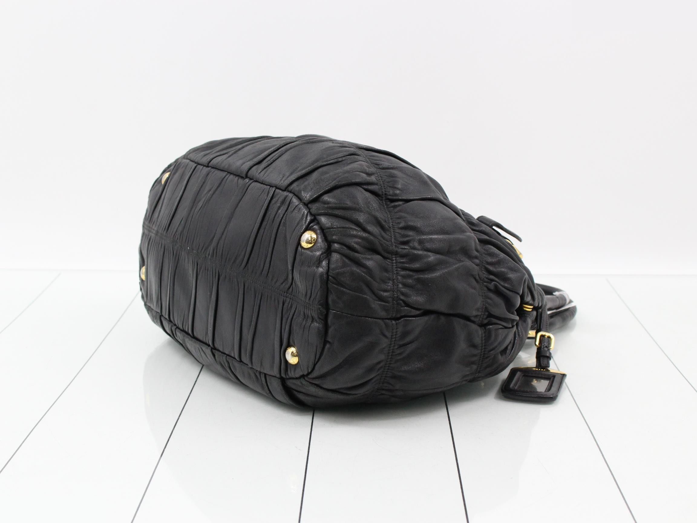 Nappa Gaufre Handbag — view 6