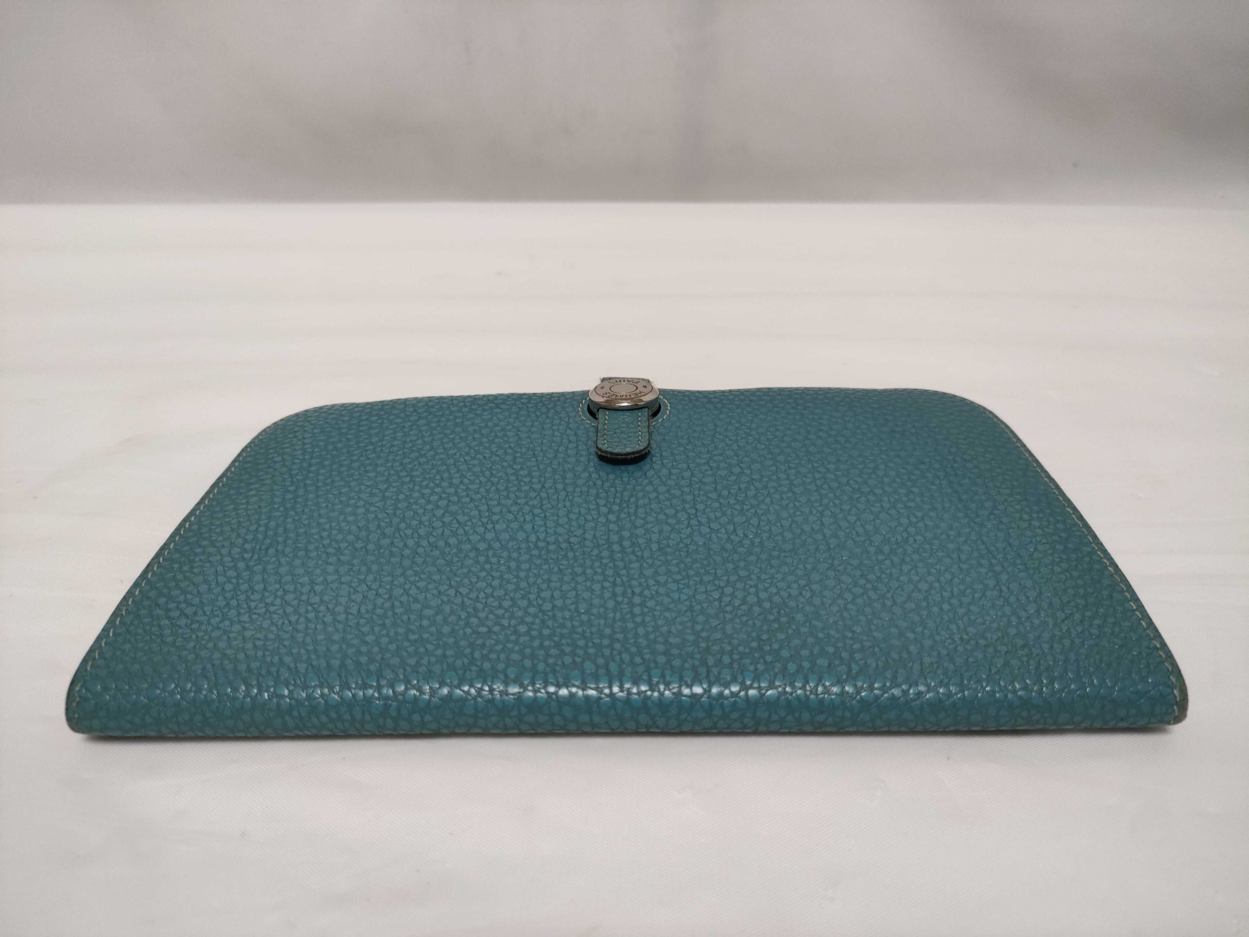 Dogon J GM Long Wallet Blue — view 7