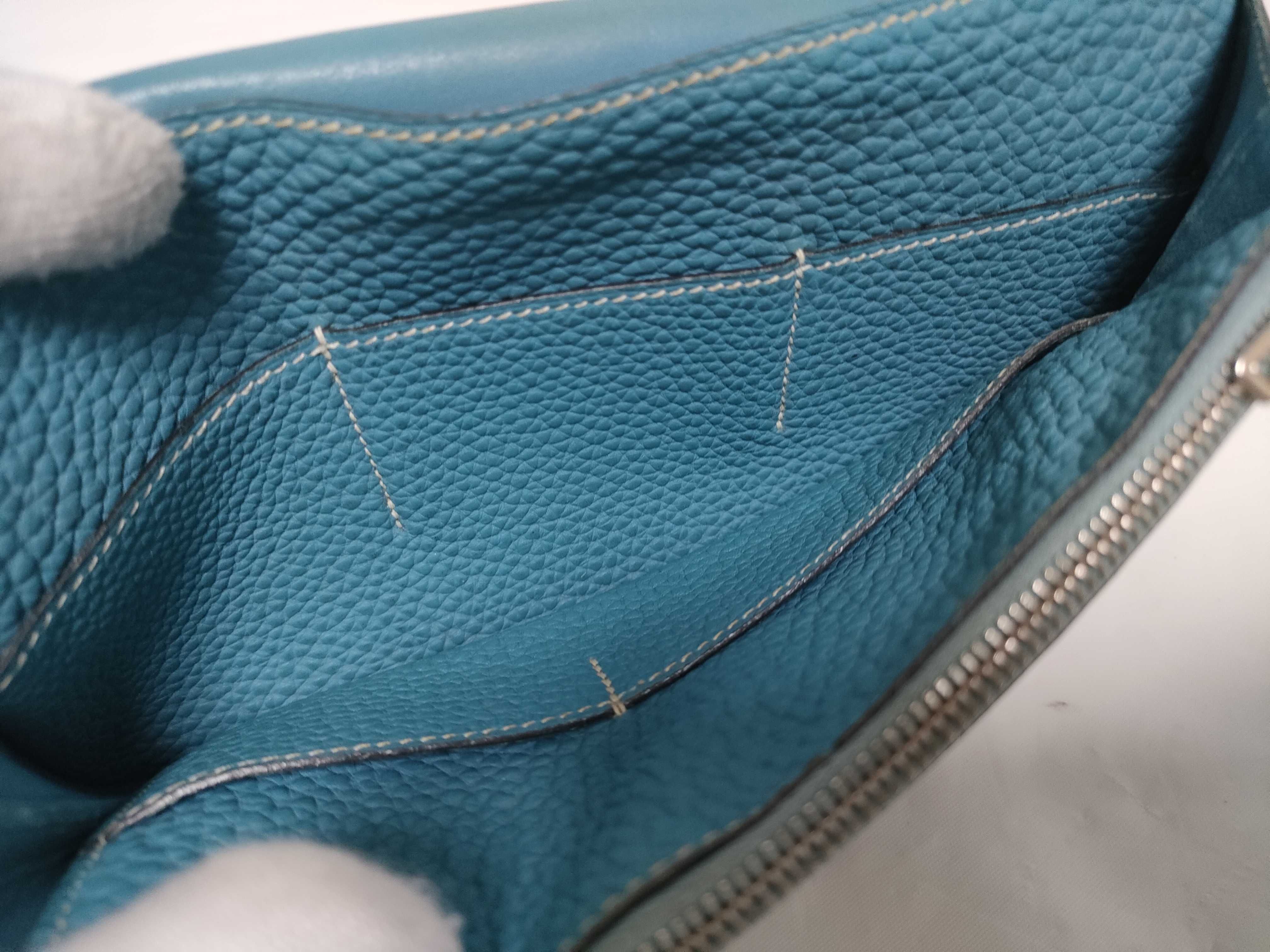 Dogon J GM Long Wallet Blue — view 9
