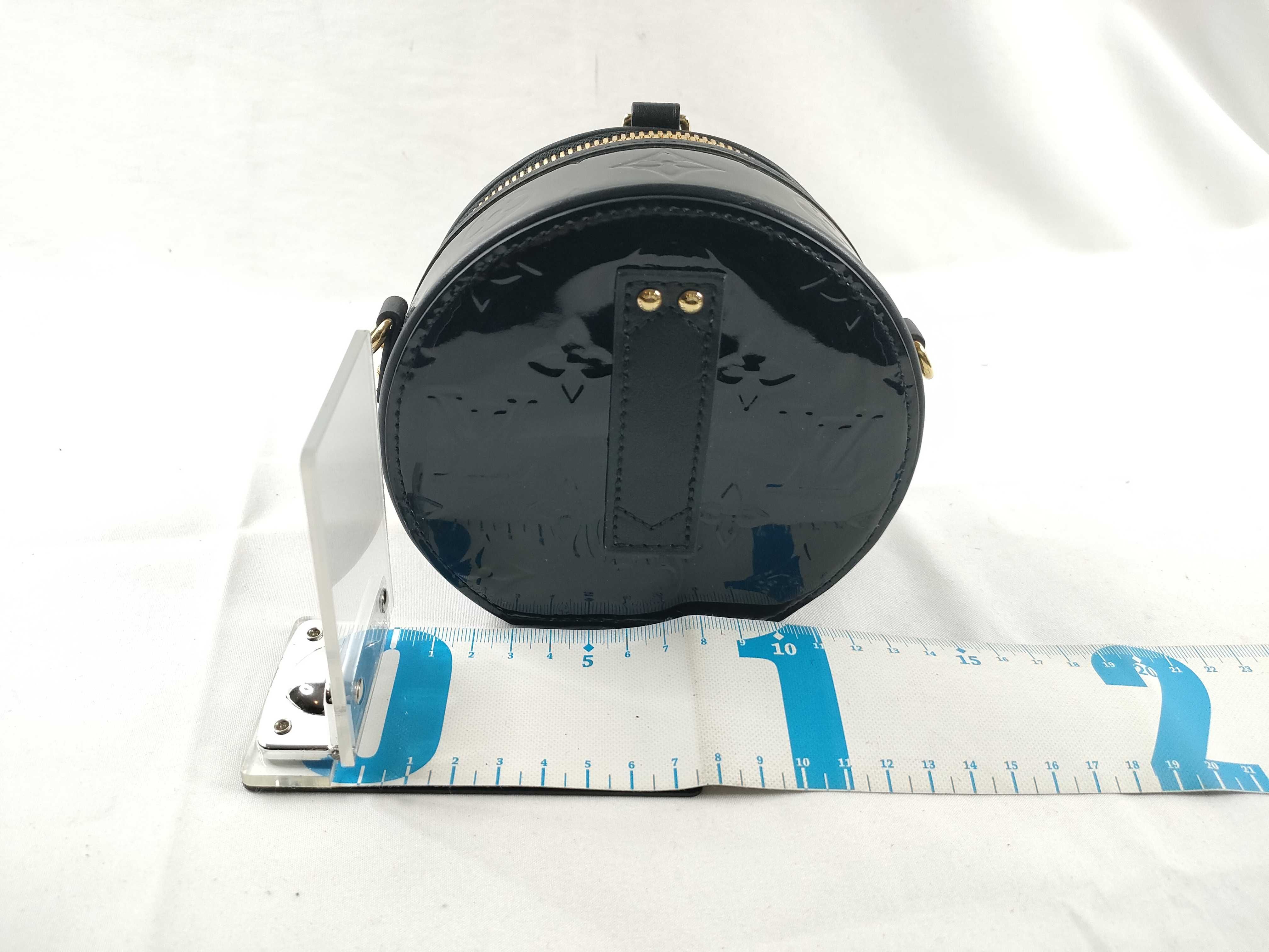 Vernis HK-M90469 Mini Boîte Chapeau Vernis Black Shoulder Bag REID Shoulder Bag — view 2