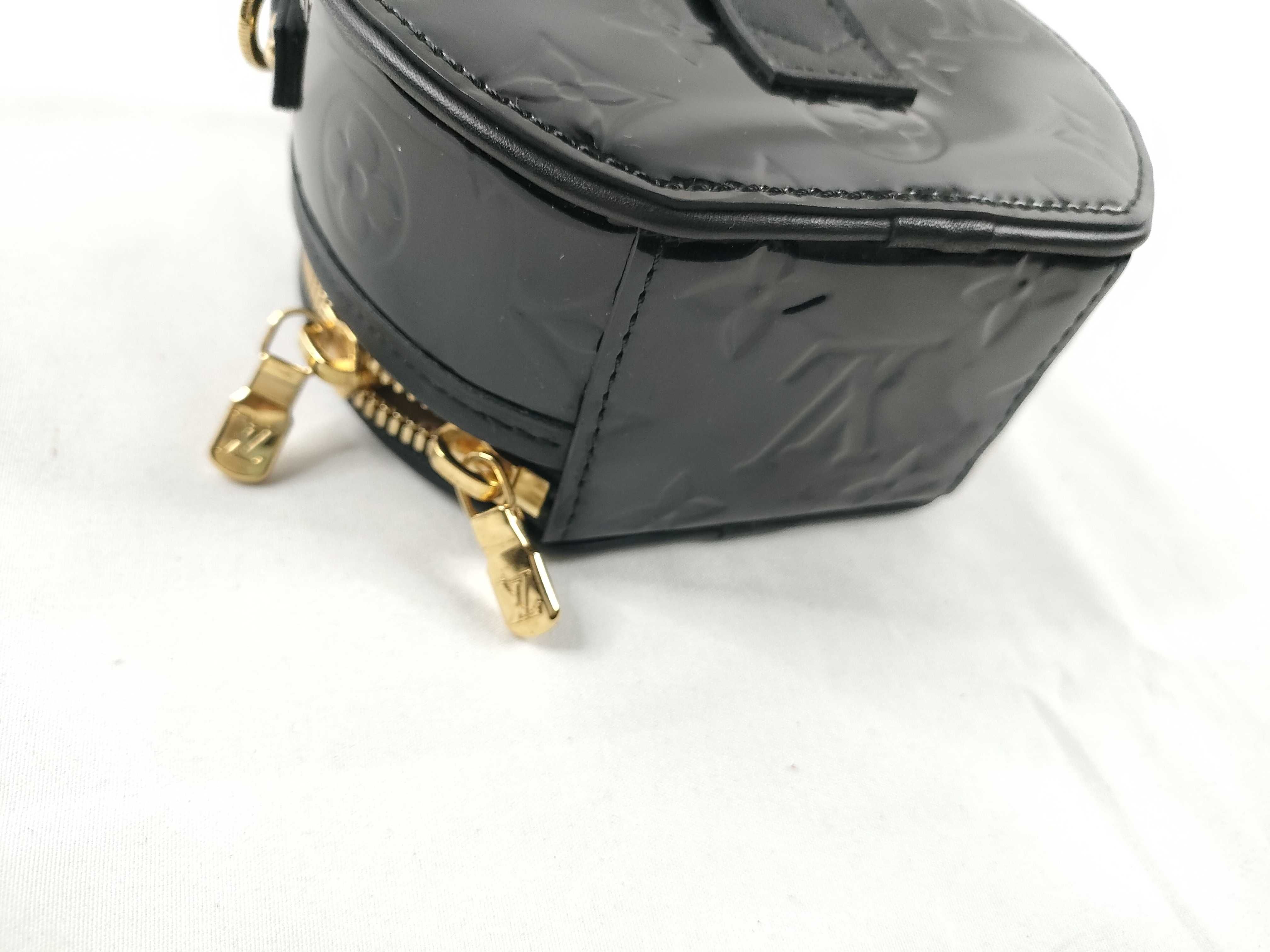 Vernis HK-M90469 Mini Boîte Chapeau Vernis Black Shoulder Bag REID Shoulder Bag — view 3
