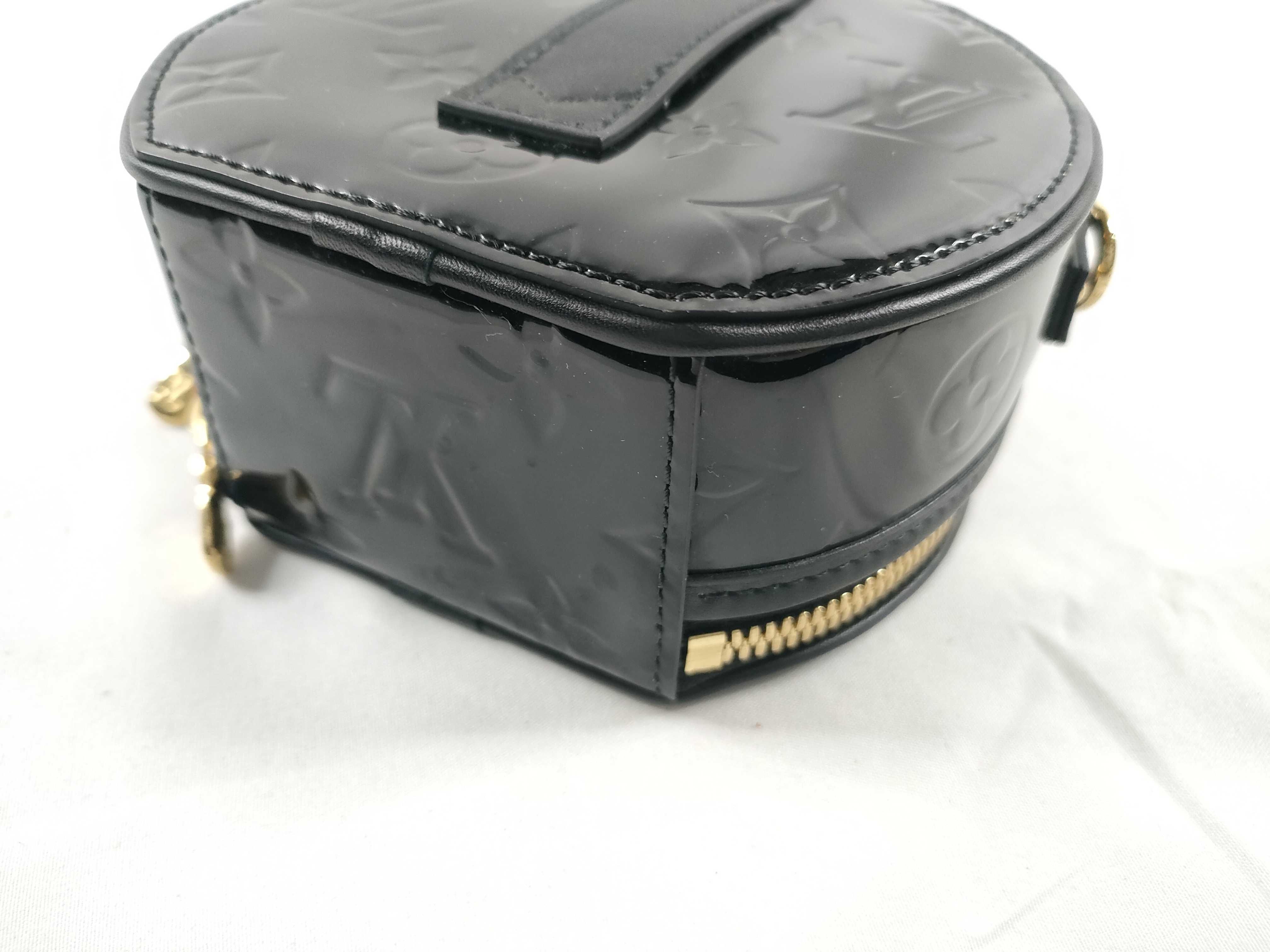 Vernis HK-M90469 Mini Boîte Chapeau Vernis Black Shoulder Bag REID Shoulder Bag — view 5