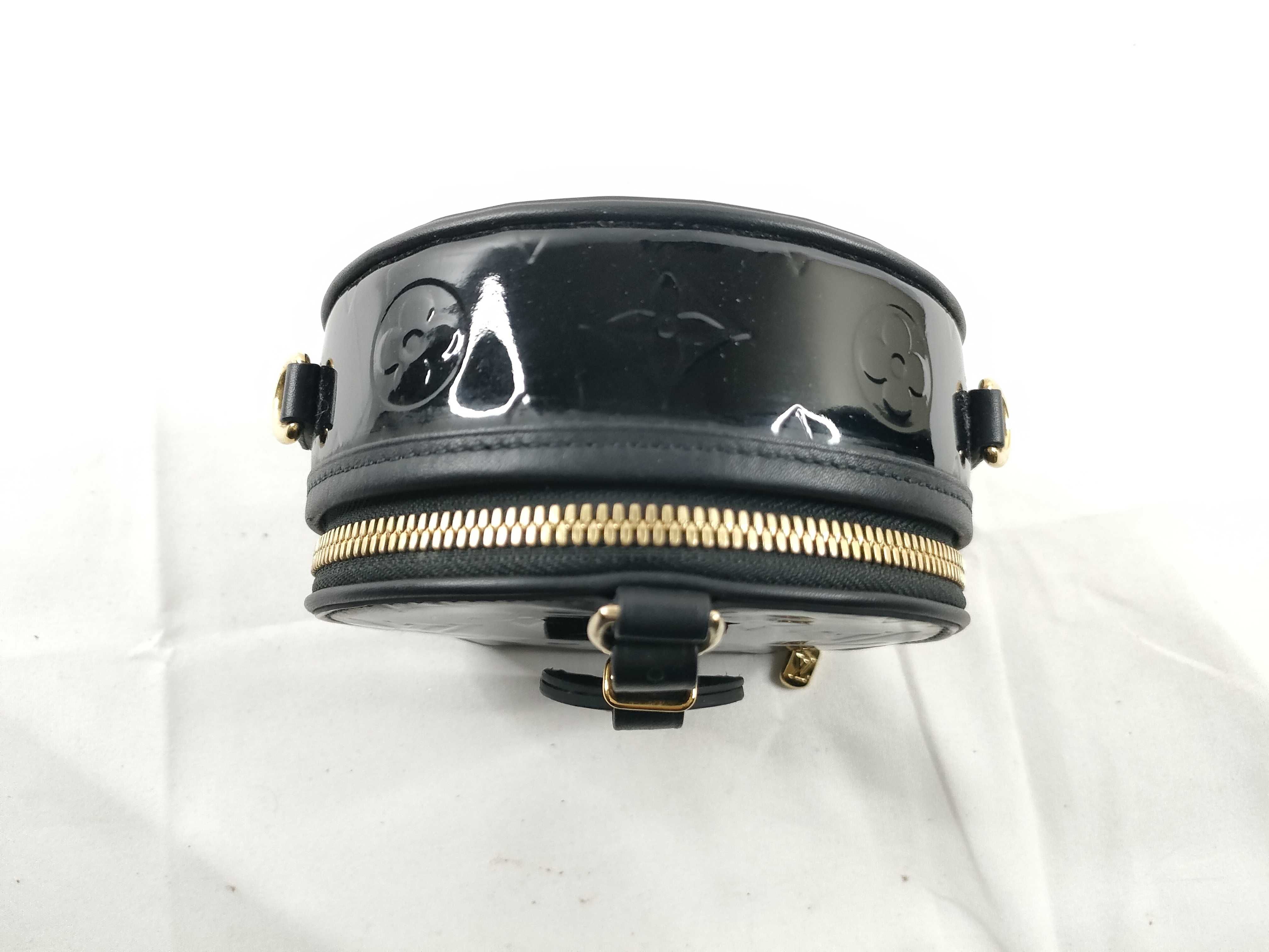 Vernis HK-M90469 Mini Boîte Chapeau Vernis Black Shoulder Bag REID Shoulder Bag — view 6