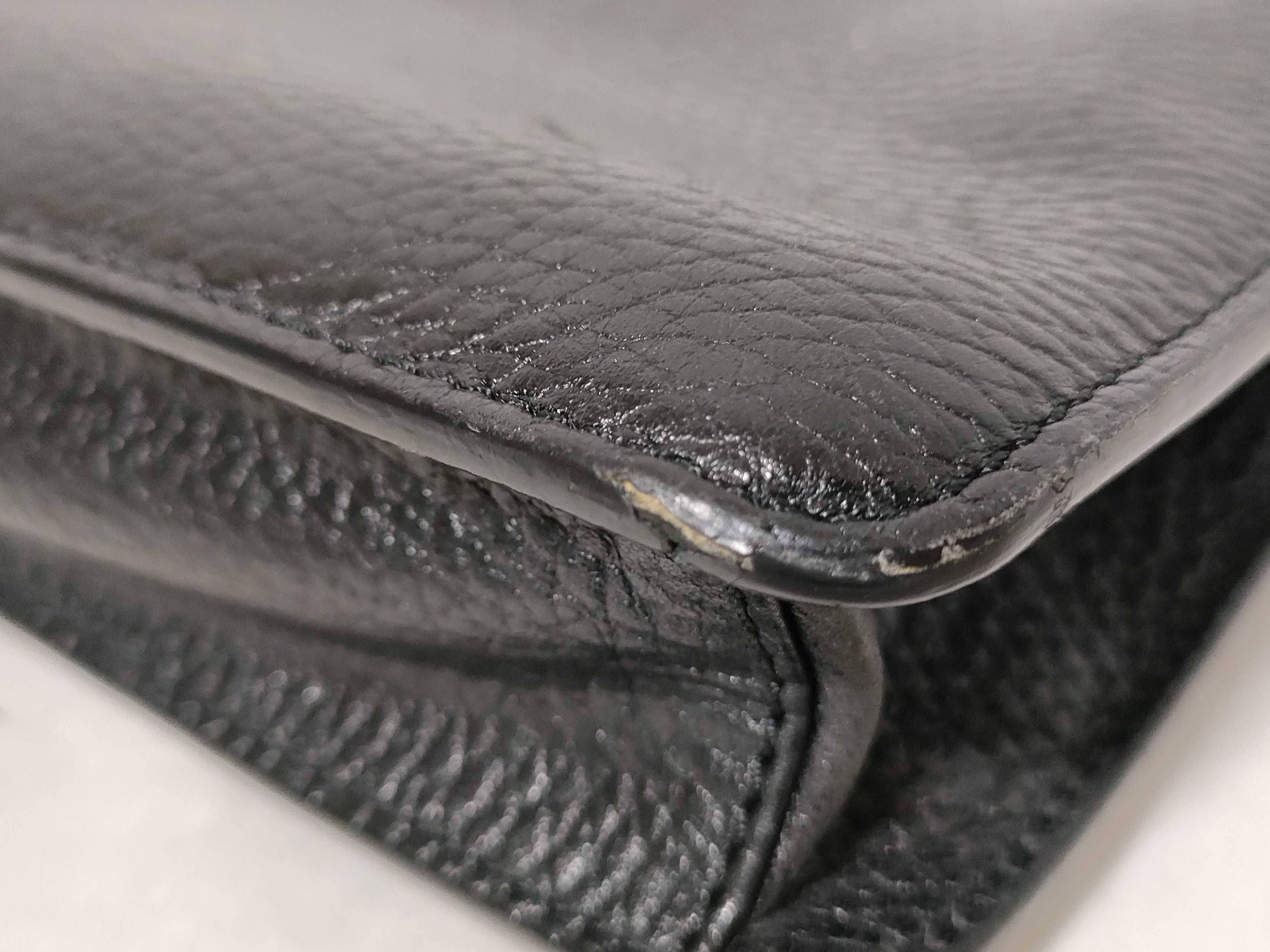 Leather Hardware Clutch Bag — view 3