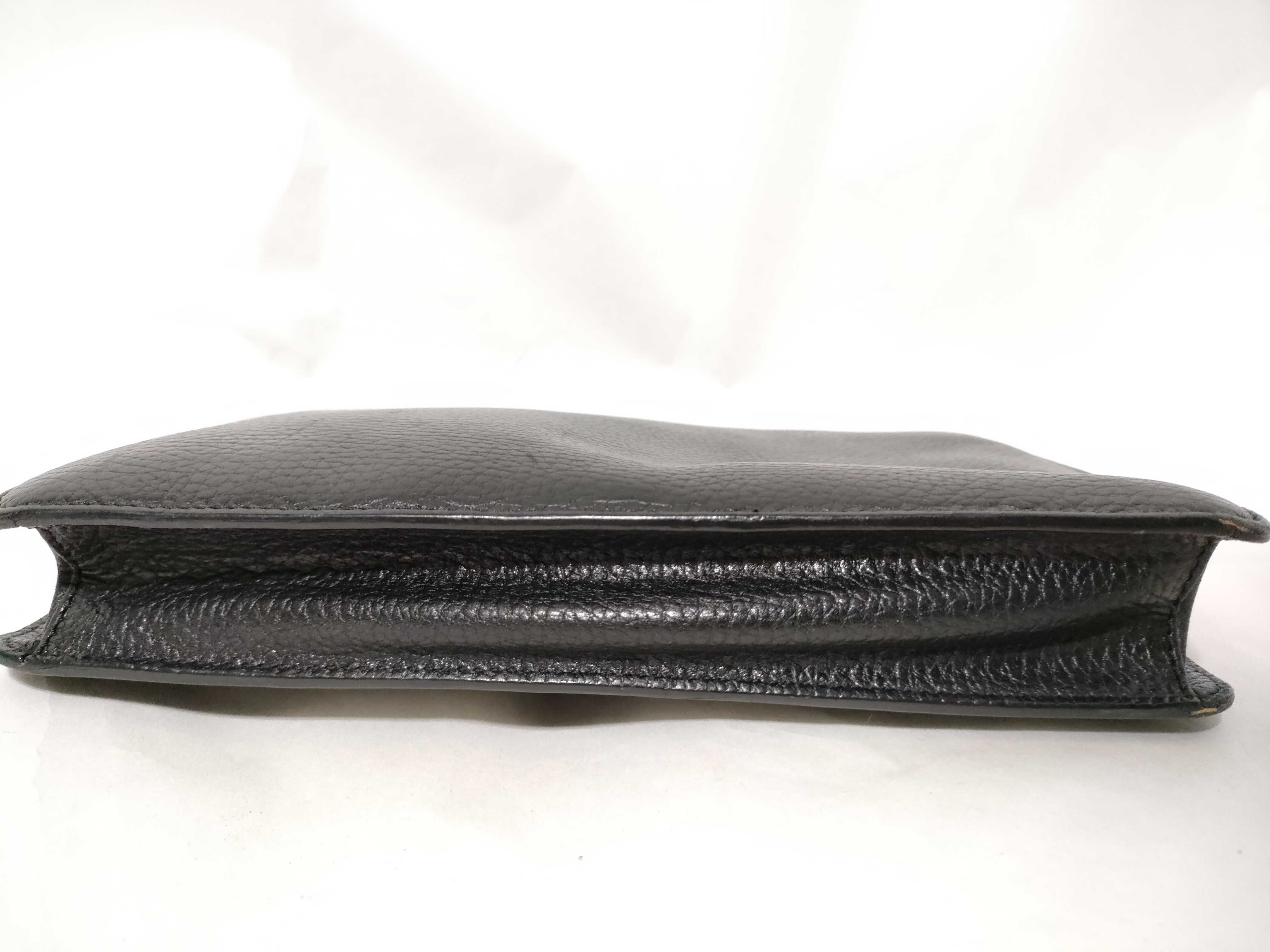 Leather Hardware Clutch Bag — view 4