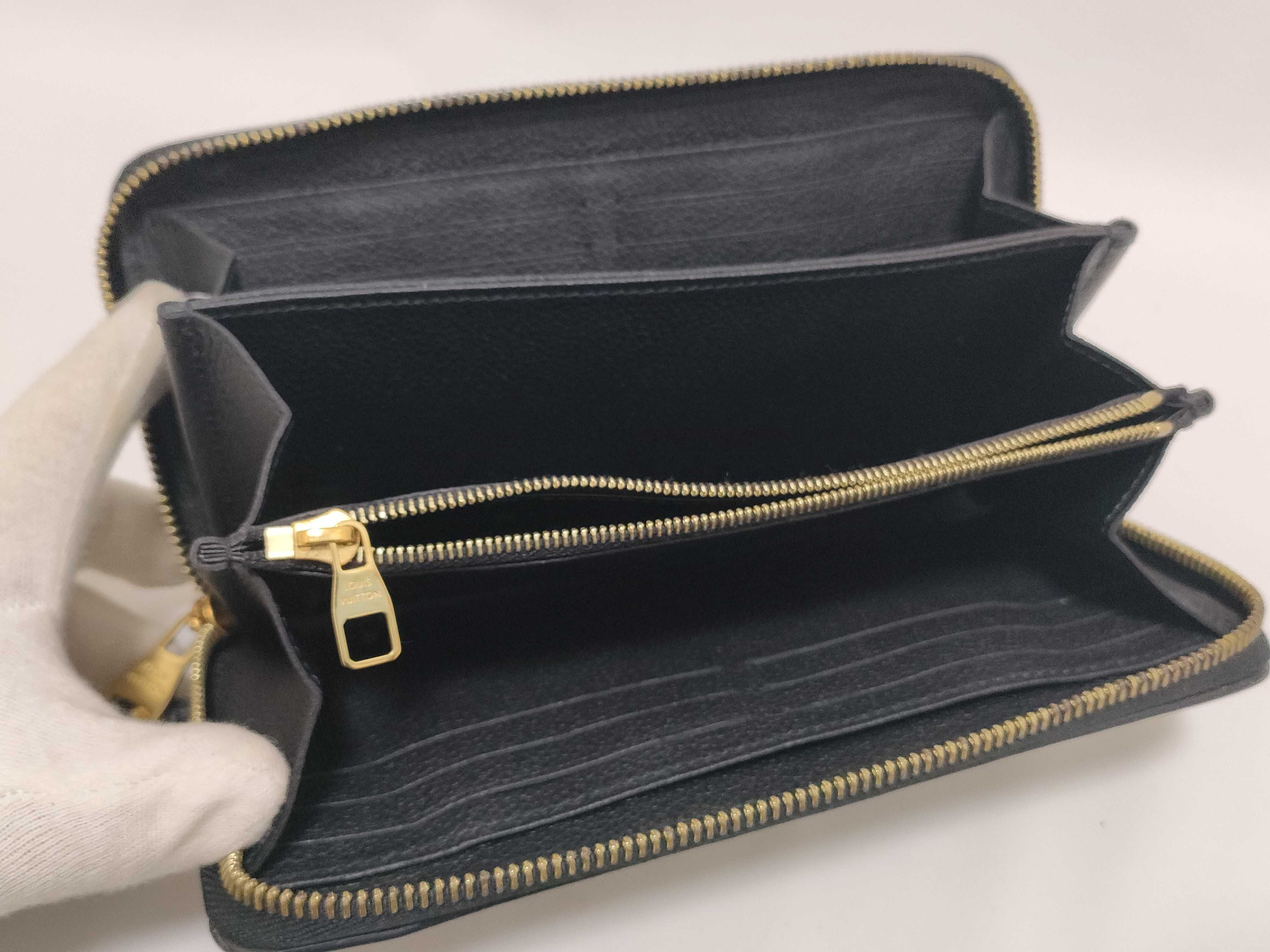 Monogram Empreinte Louis Vuitton Zippy Wallet Empreinte Bicolor RFID Wallet — view 11
