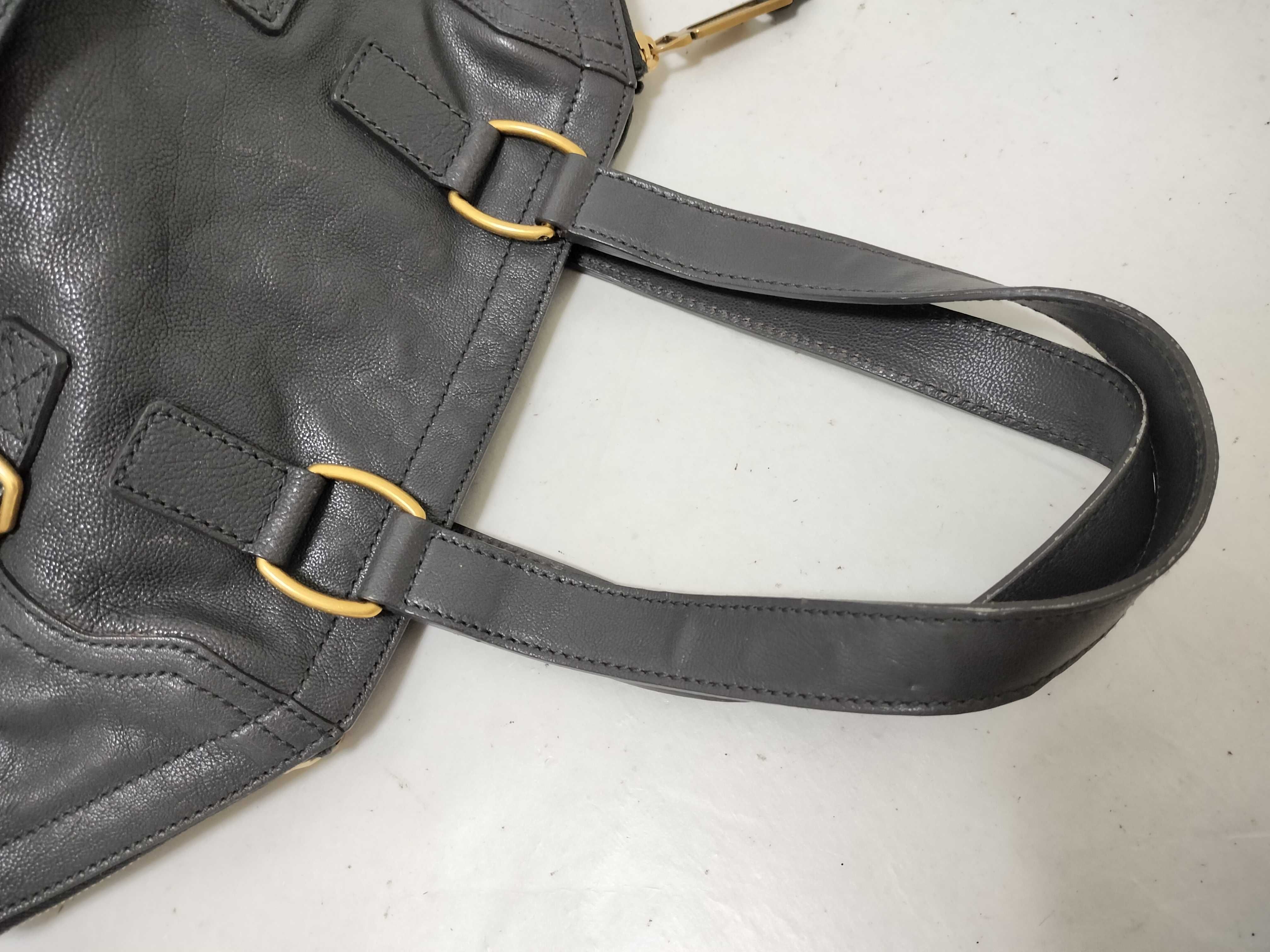 Down Handbag, Gray Tote Bag — view 3