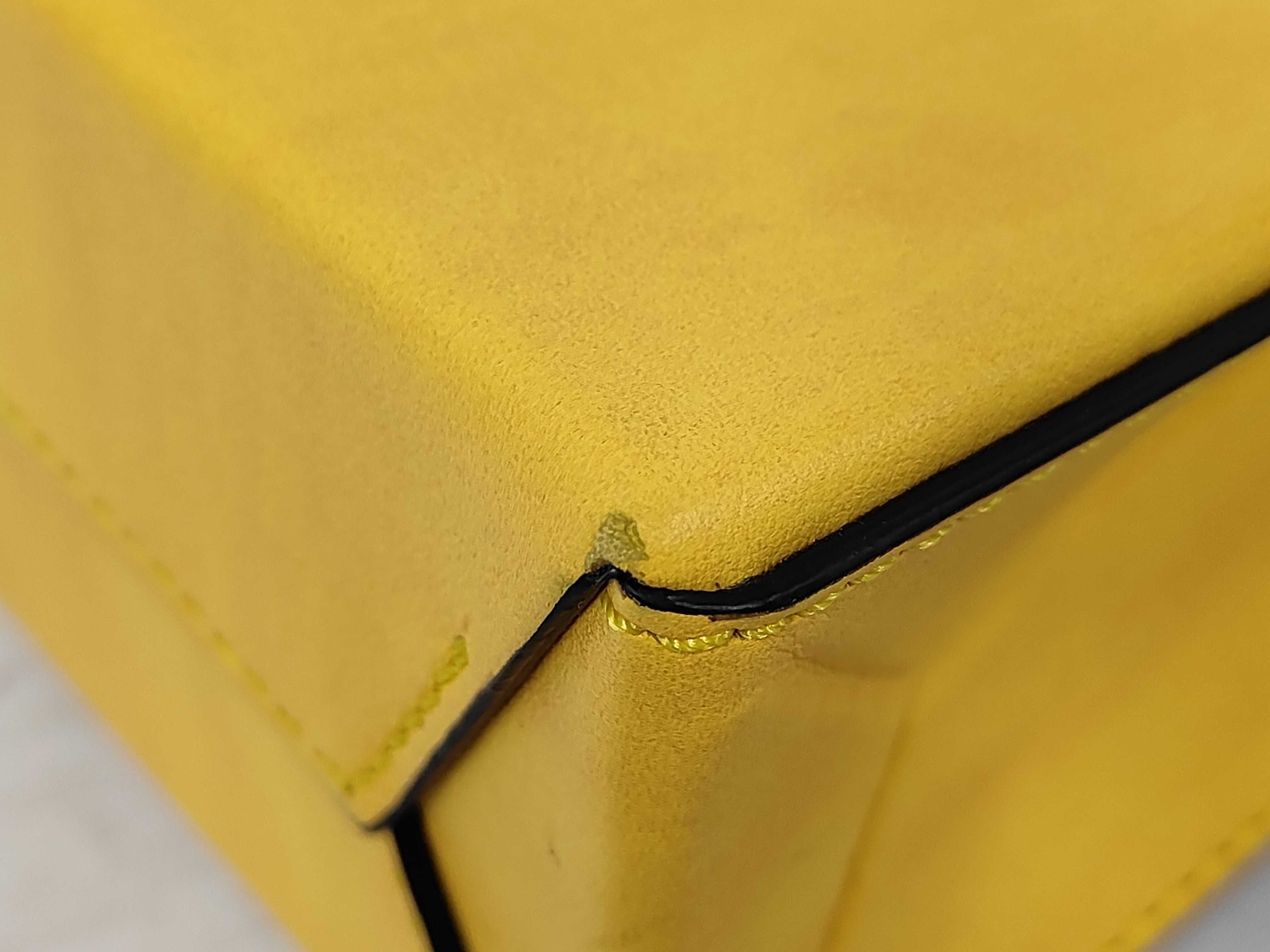 Shopping Bag Small 7VA512 ADP6 Leather Yellow Handbag — view 6