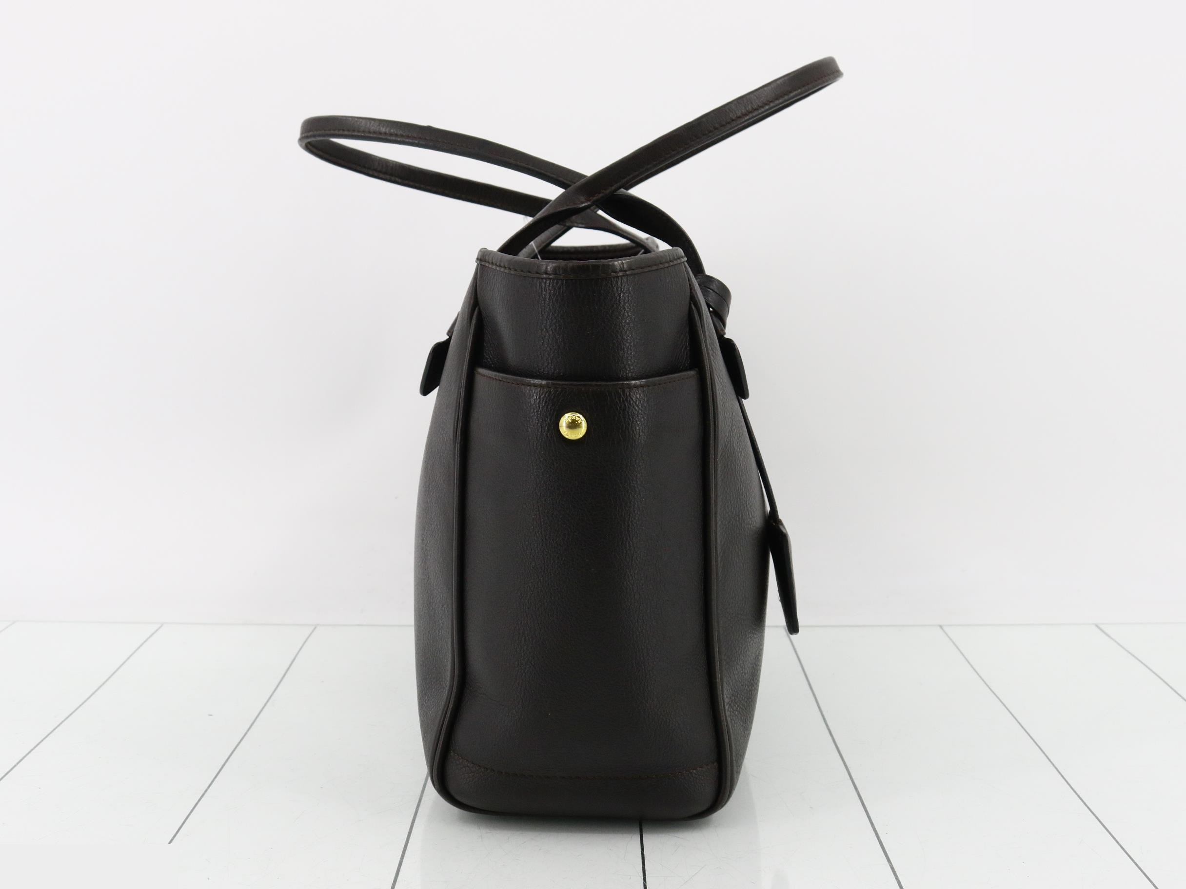 Heritage Tote Bag, Brown — view 4