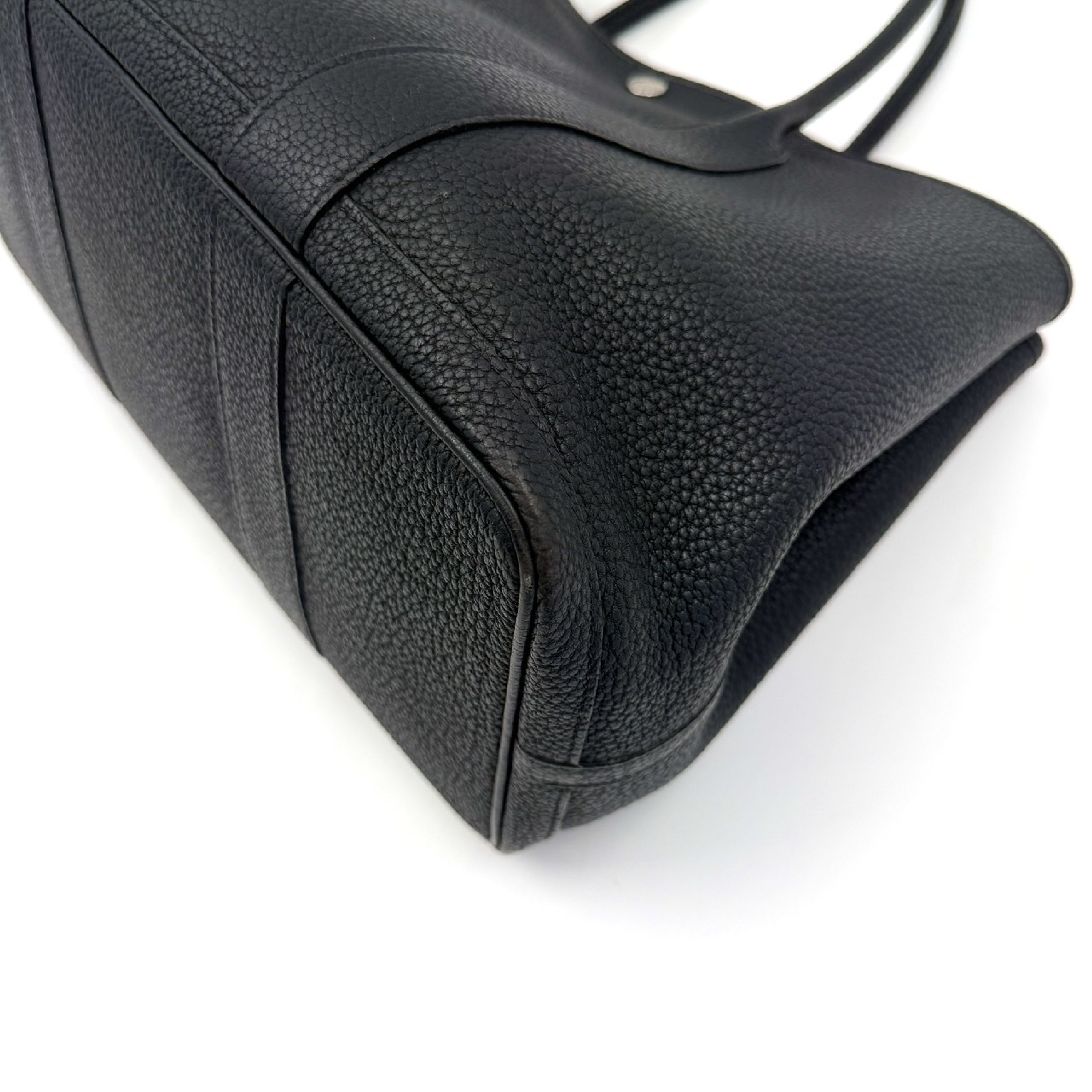 Garden Party PM Negonda Black C Stamp Tote Bag — view 4