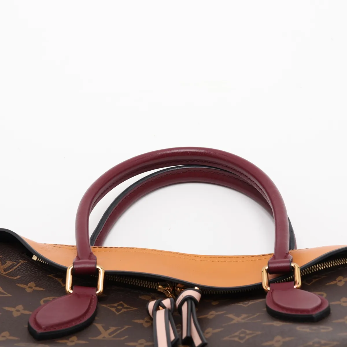 Monogram x Leather Tuileries Tote - AA2198 Brown (RFID detected) — view 6