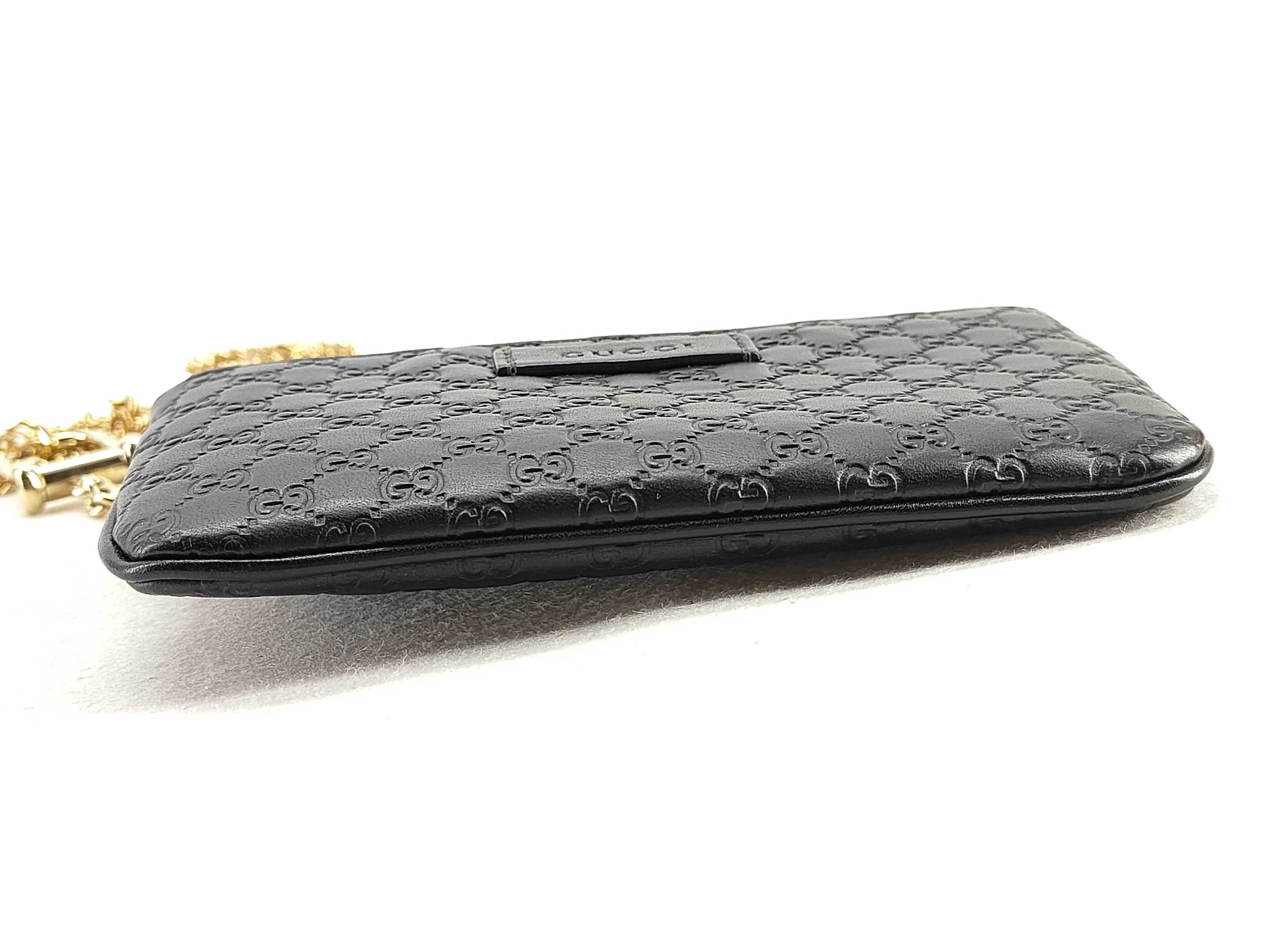 Microguccissima Chain Pouch Crossbody Bag Coin Case — view 4
