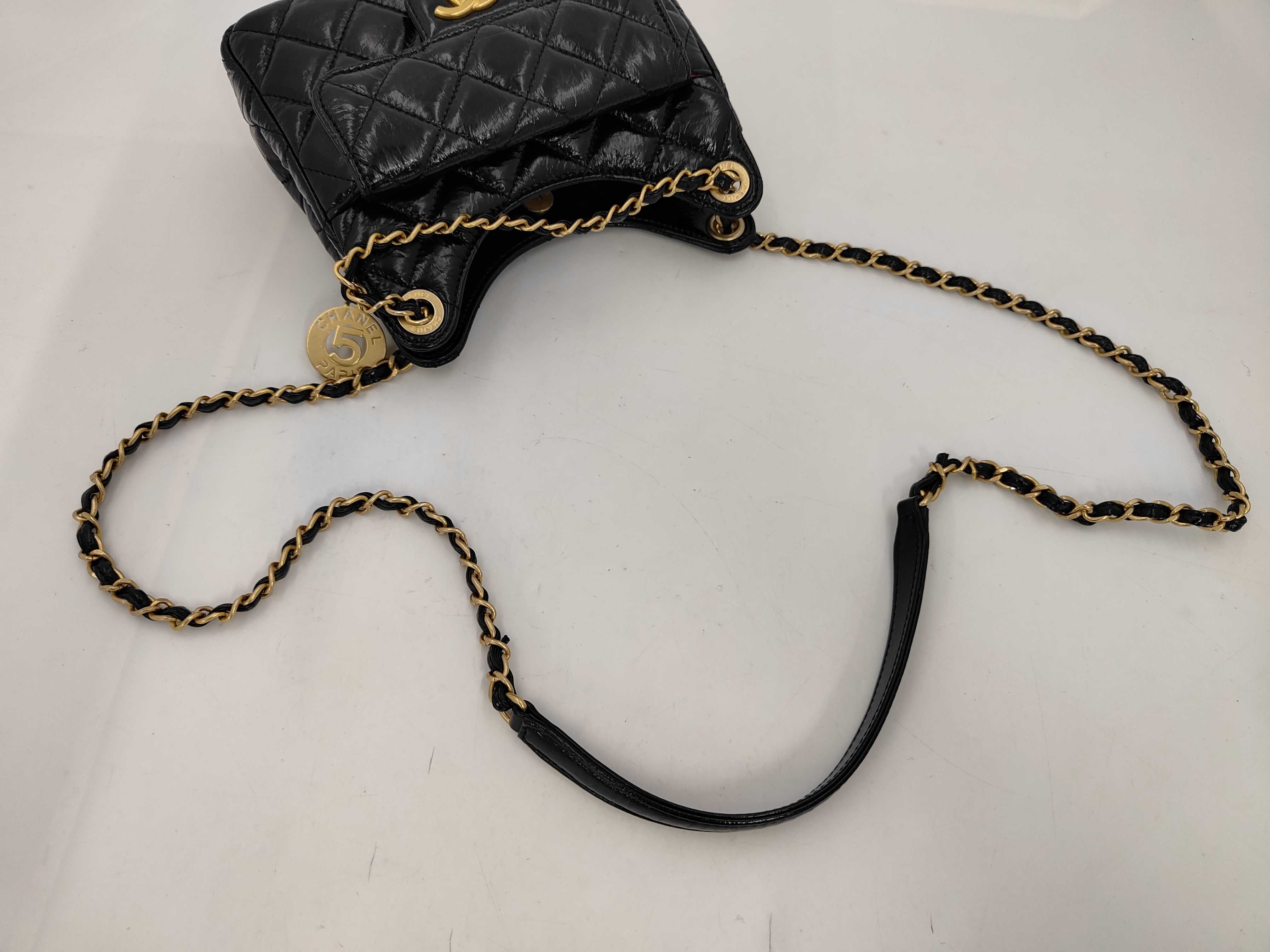 Shoulder Bag, Black, IC Plate — view 3