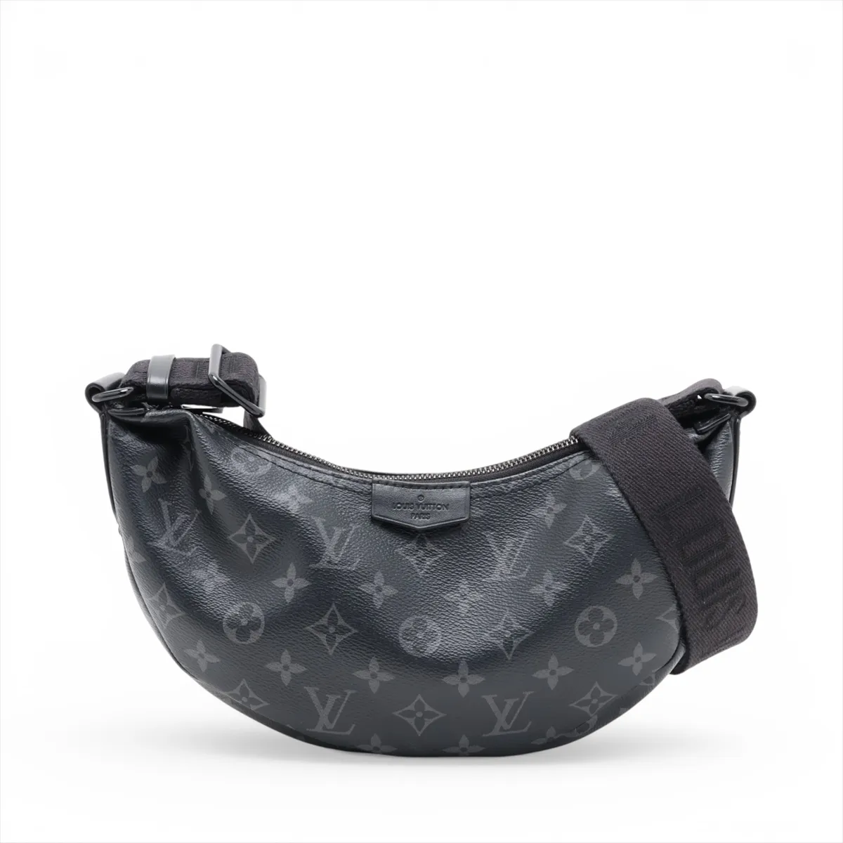 Monogram Eclipse Hammock Bag PM M47158 Black (RFID detected)