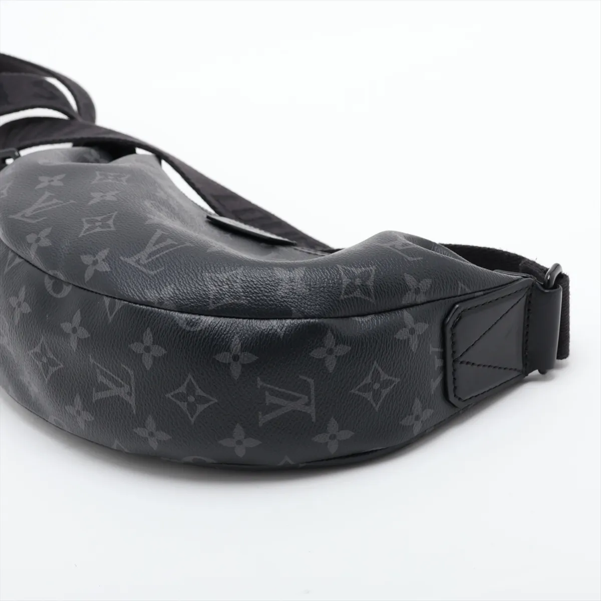 Monogram Eclipse Hammock Bag PM M47158 Black (RFID detected) — view 3
