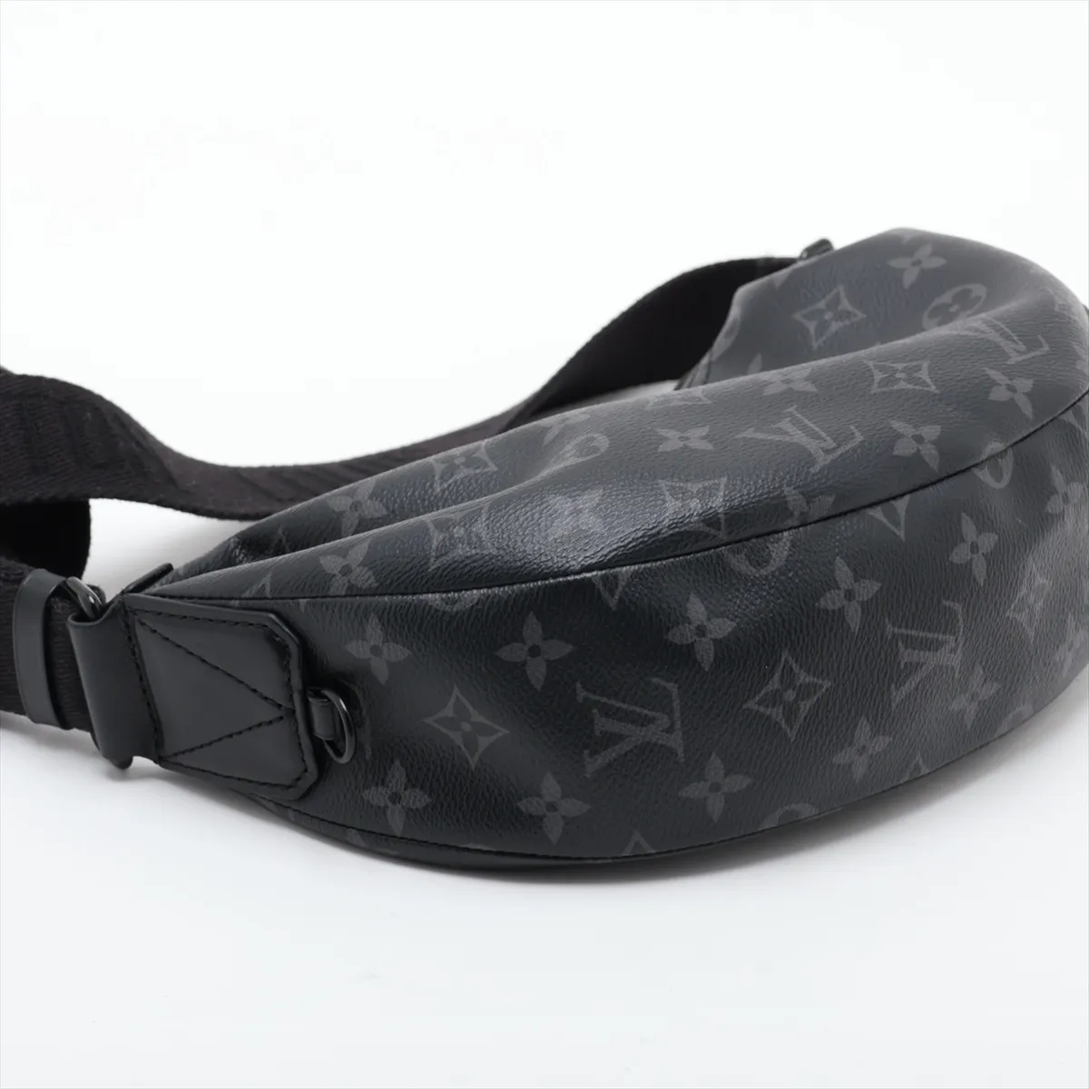 Monogram Eclipse Hammock Bag PM M47158 Black (RFID detected) — view 4