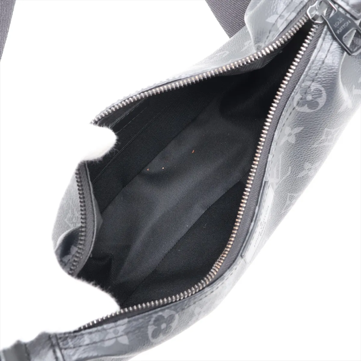 Monogram Eclipse Hammock Bag PM M47158 Black (RFID detected) — view 6