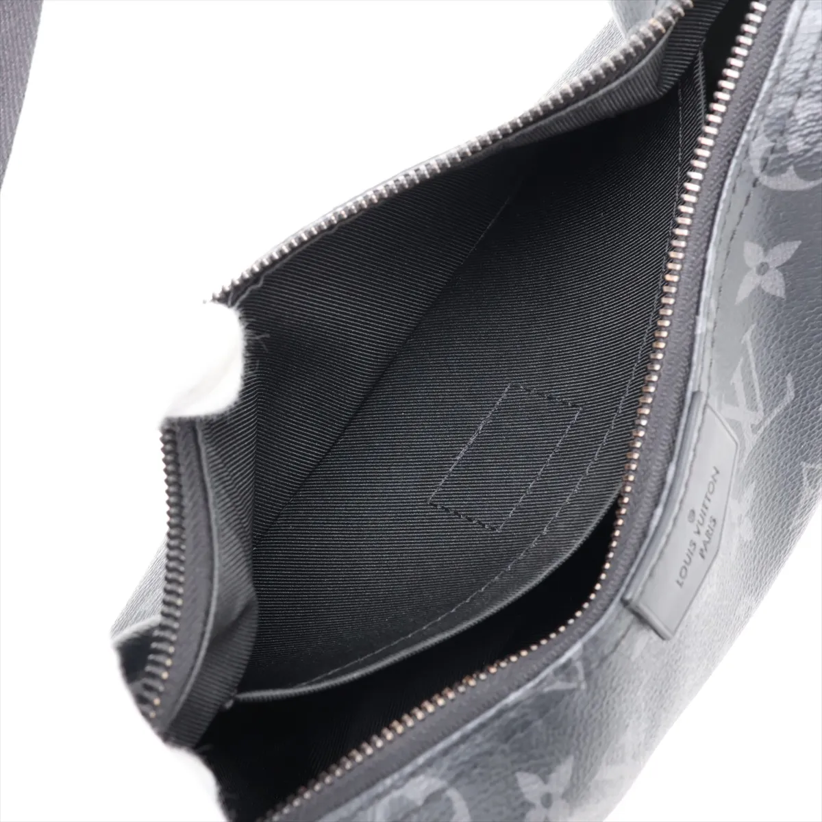 Monogram Eclipse Hammock Bag PM M47158 Black (RFID detected) — view 7