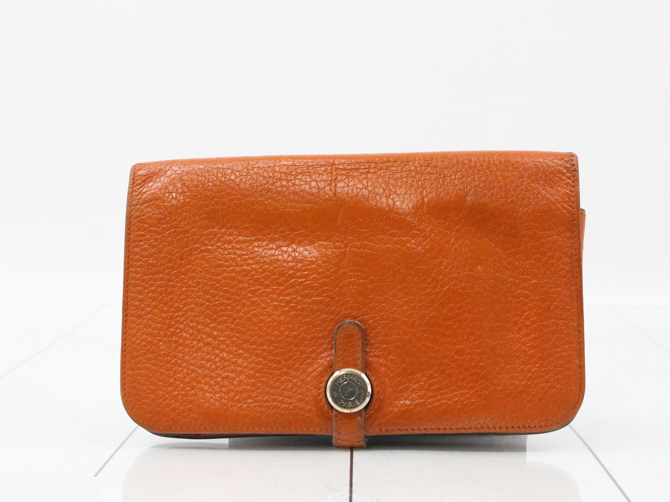 Dogon GM Orange N Stamp Long Wallet