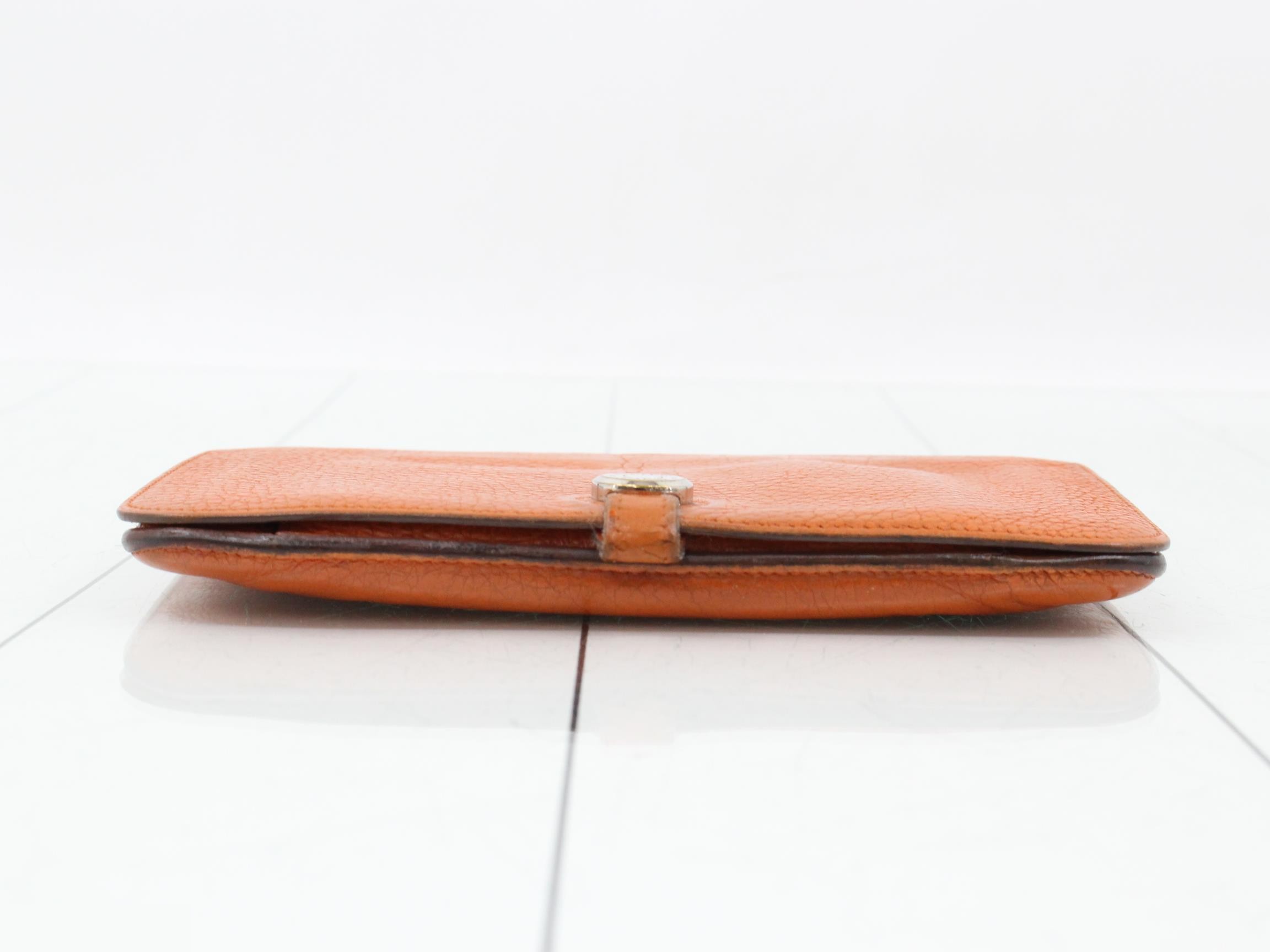 Dogon GM Orange N Stamp Long Wallet — view 3