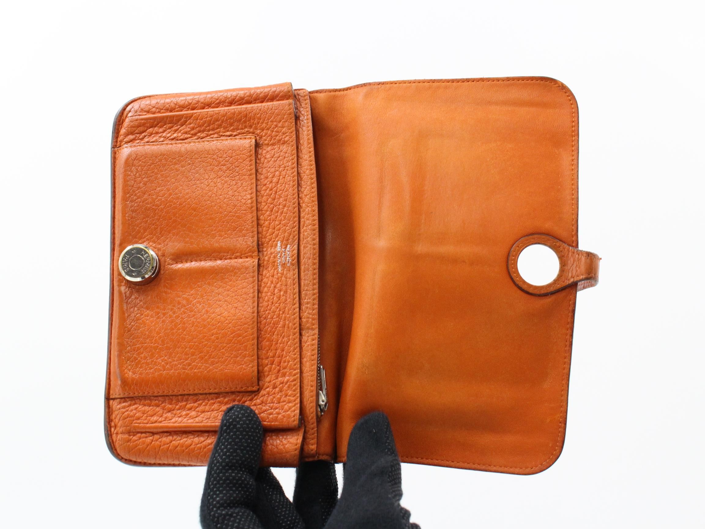 Dogon GM Orange N Stamp Long Wallet — view 4