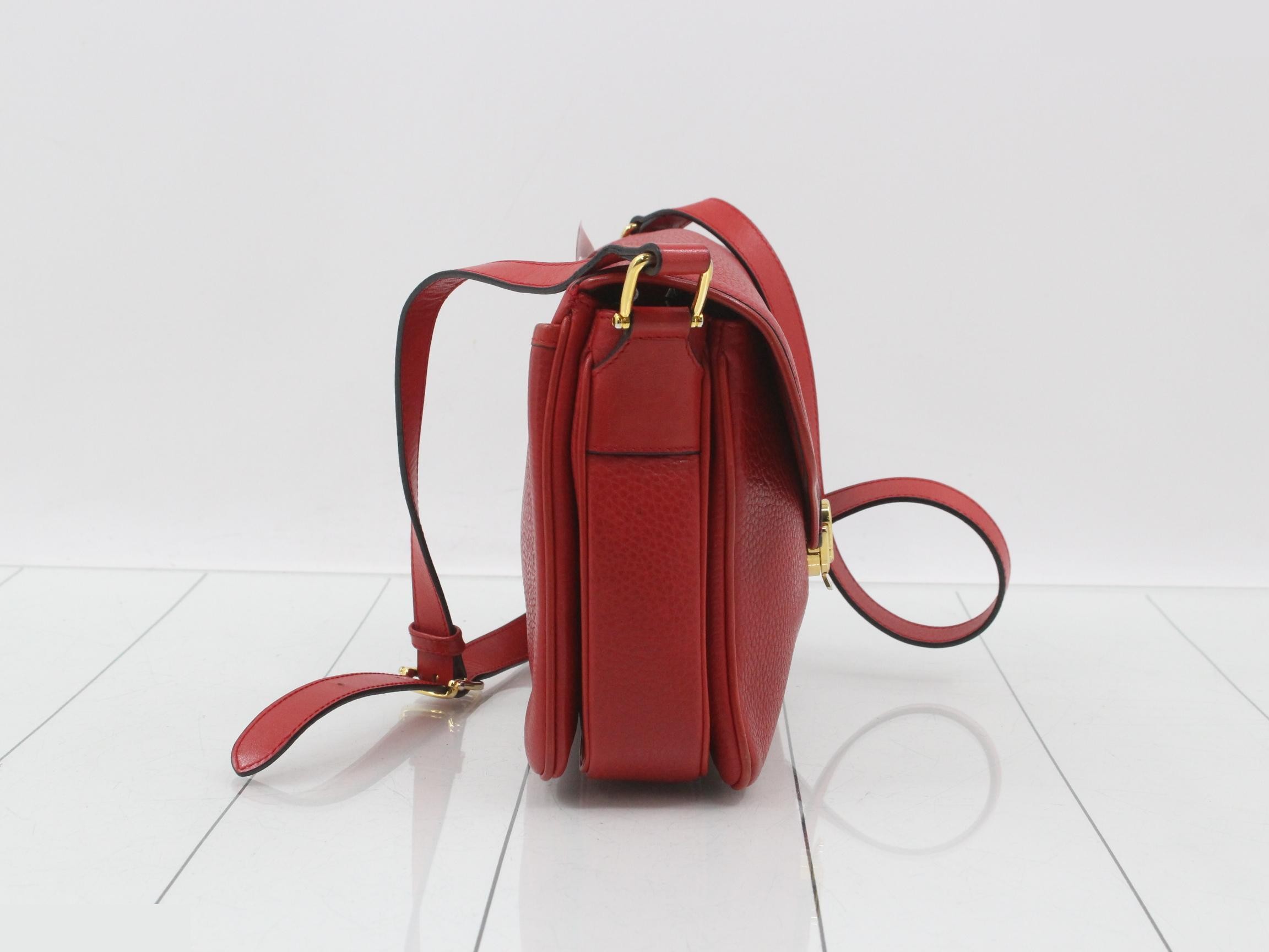 Leather shoulder bag — view 4