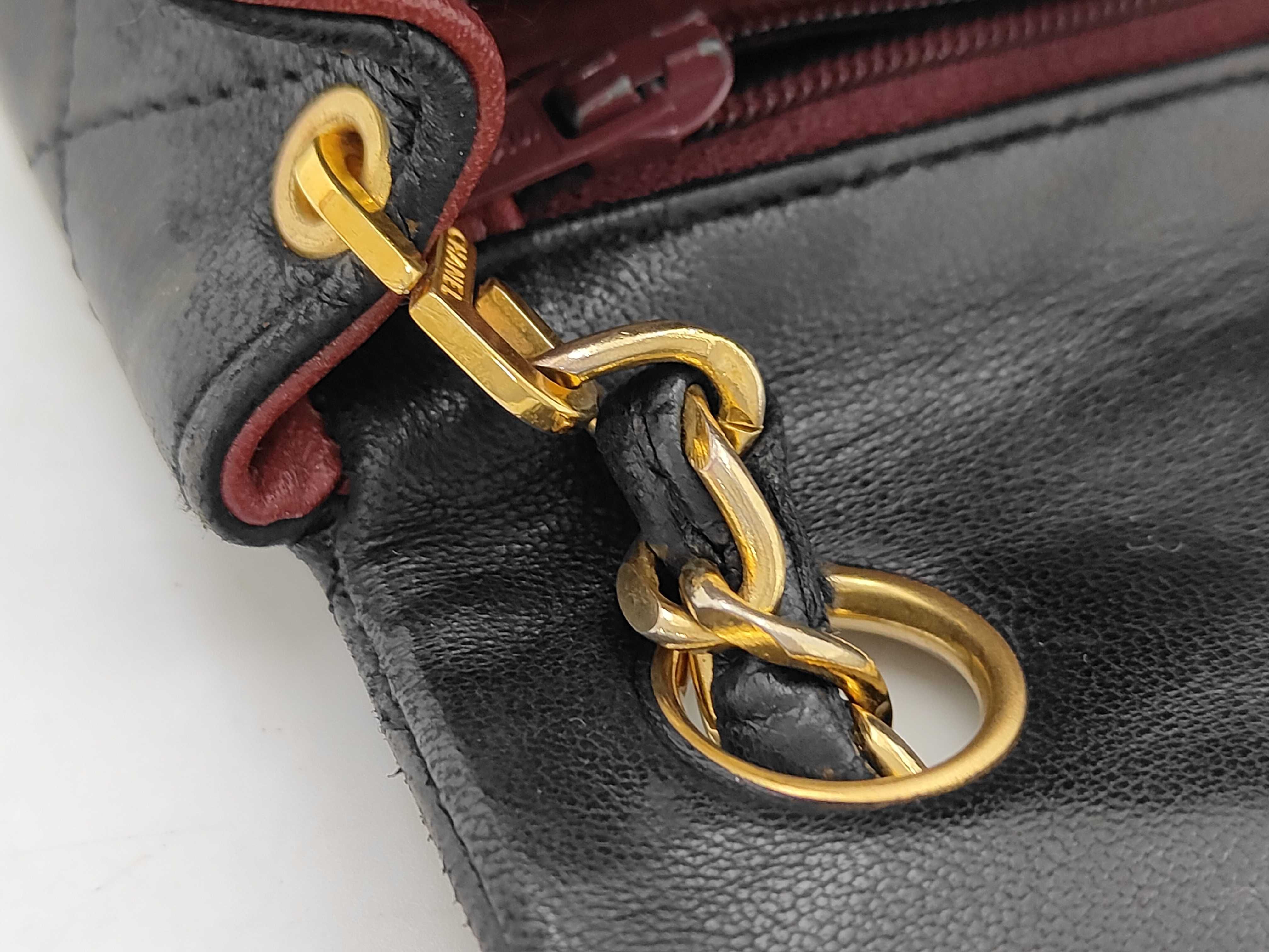 Lambskin Mini Matelassé Chain Shoulder Bag — view 6