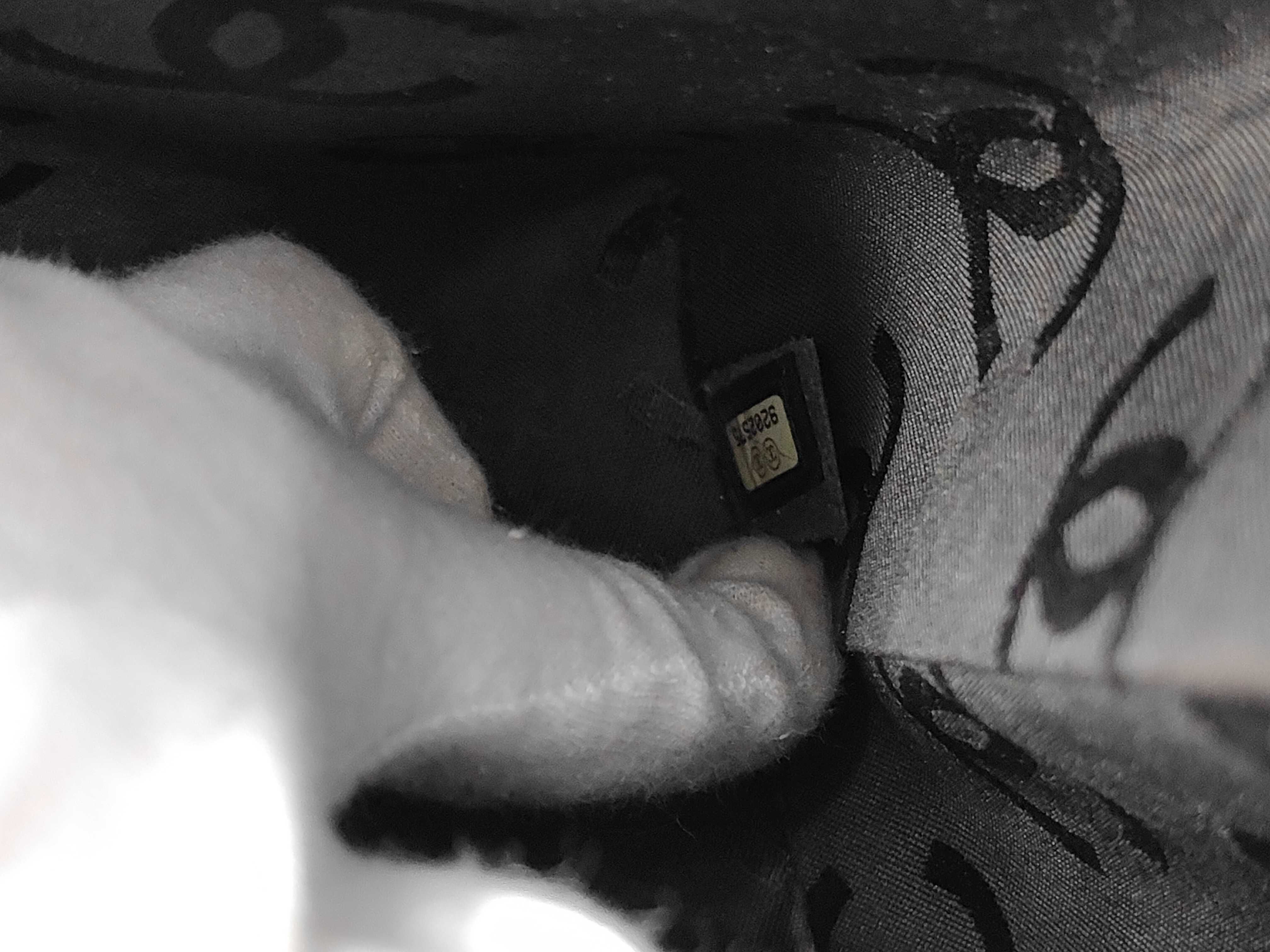 Matelassé 30 Wild Stitch Kelly-style Black Handbag (Serial Number 9) — view 13