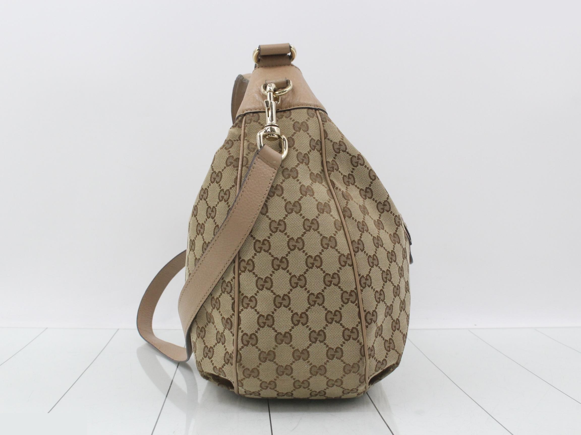 GG Canvas Horsebit 2-Way Shoulder Bag — view 4